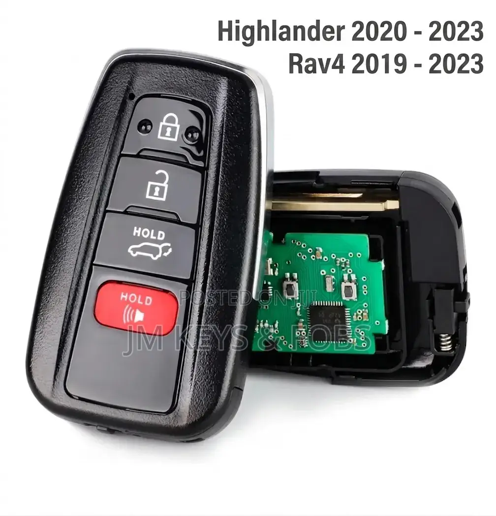 Smart Keyless Entry Fob for Toyota Highlander