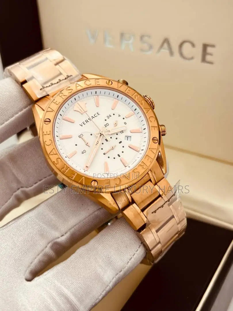 High Quality Luxury Versace Chain Wristwatch