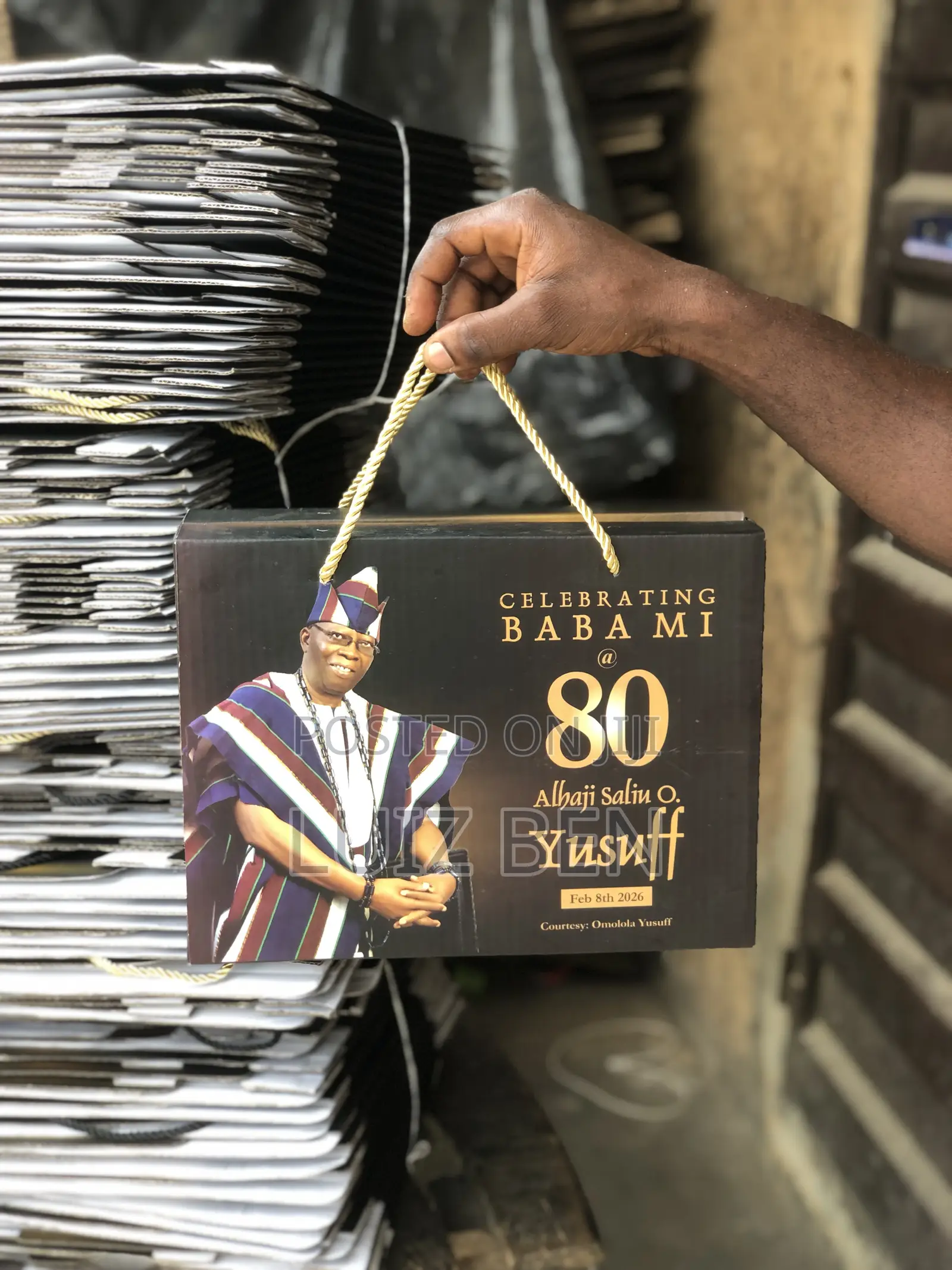 Boxed Rope Carton for Gift Are Available