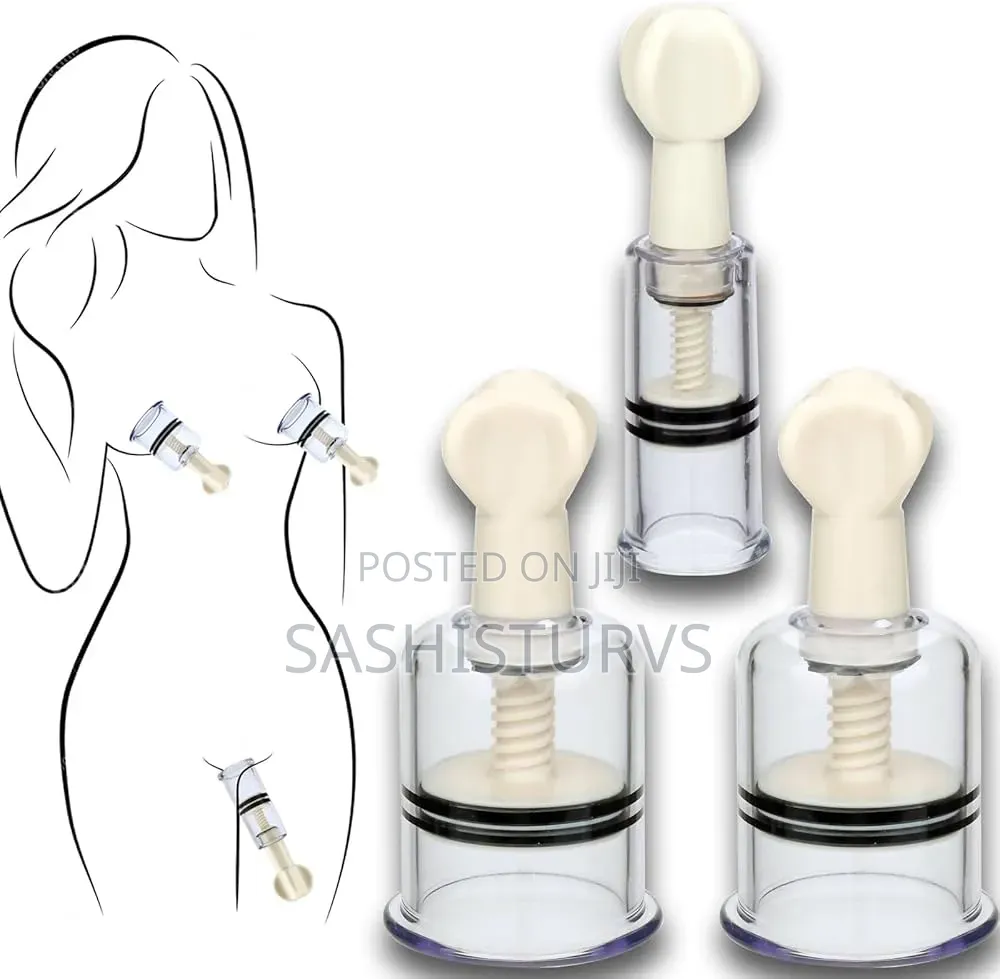 2pcs Clitoris and Nipples Sucker Suction Pump