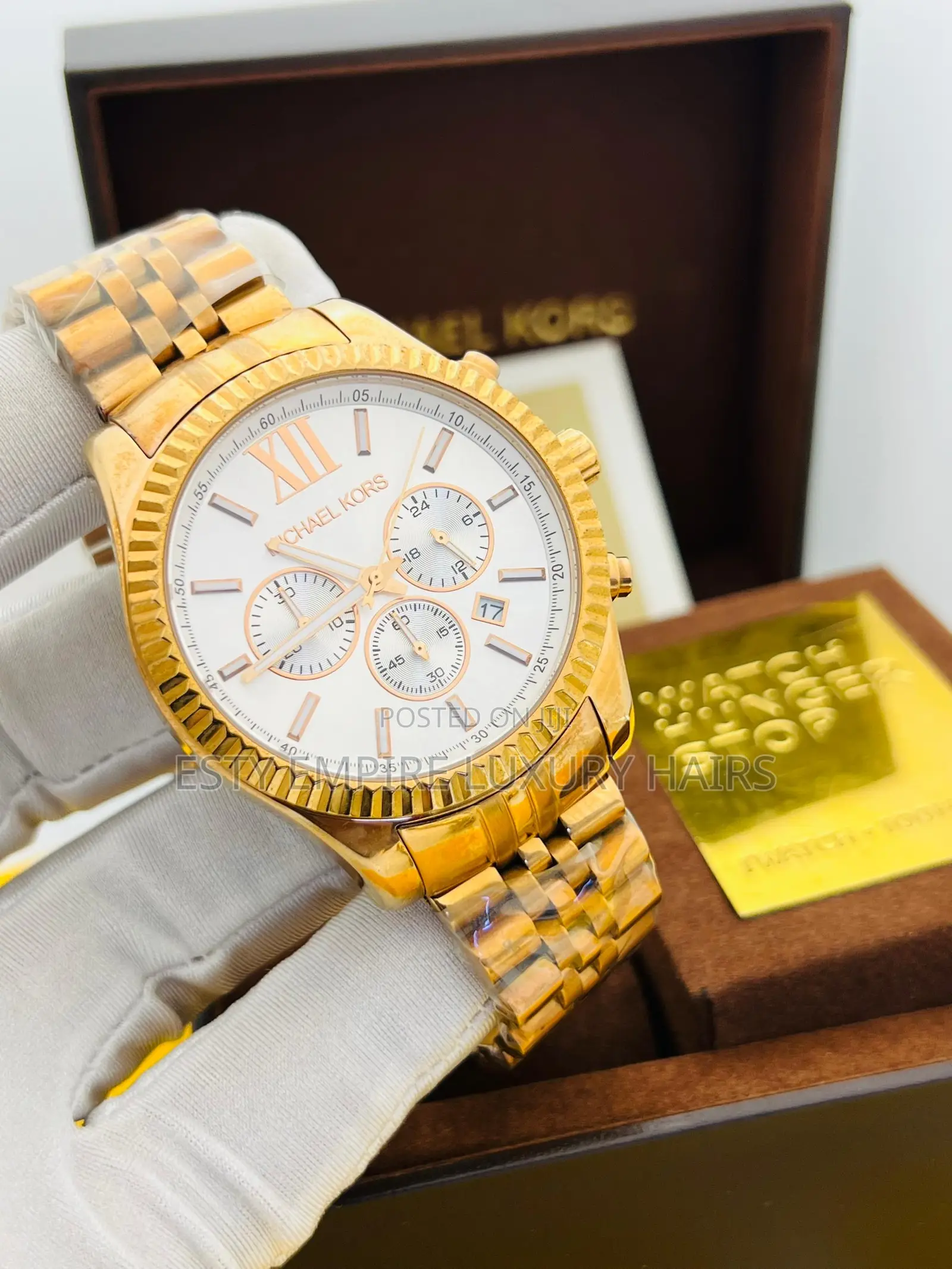 High Quality Luxury Armani Chain Wristwatch