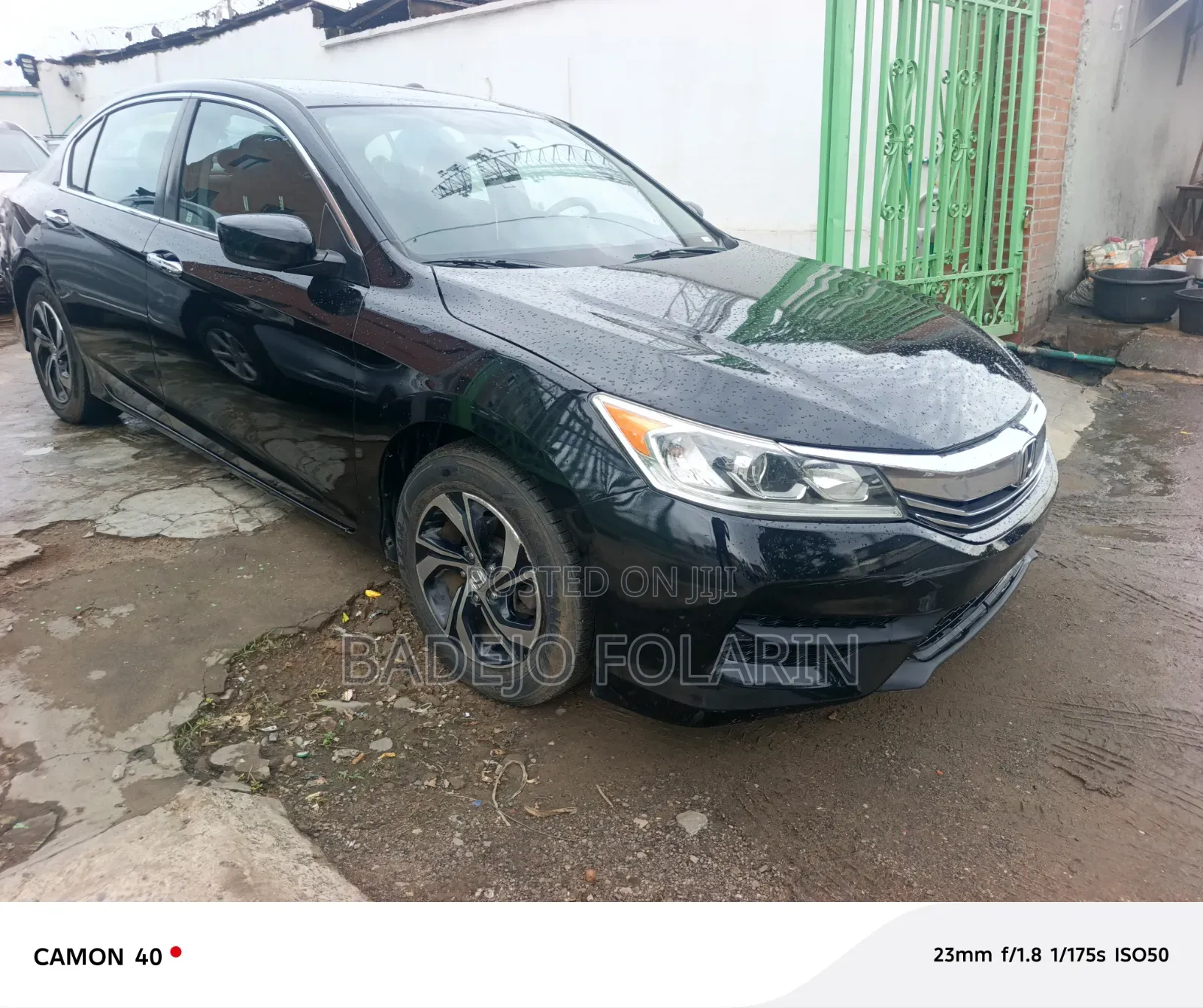Honda Accord EX-L 4dr Sedan FWD (2.4L 4cyl 2A) 2017 Black
