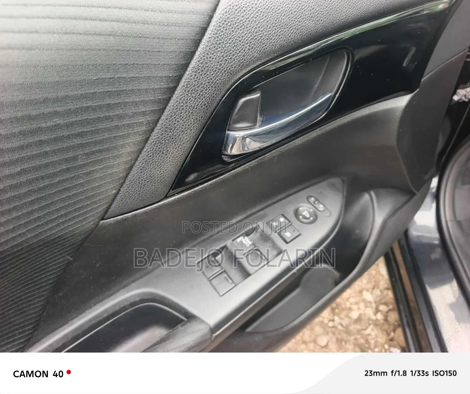Honda Accord EX-L 4dr Sedan FWD (2.4L 4cyl 2A) 2017 Black