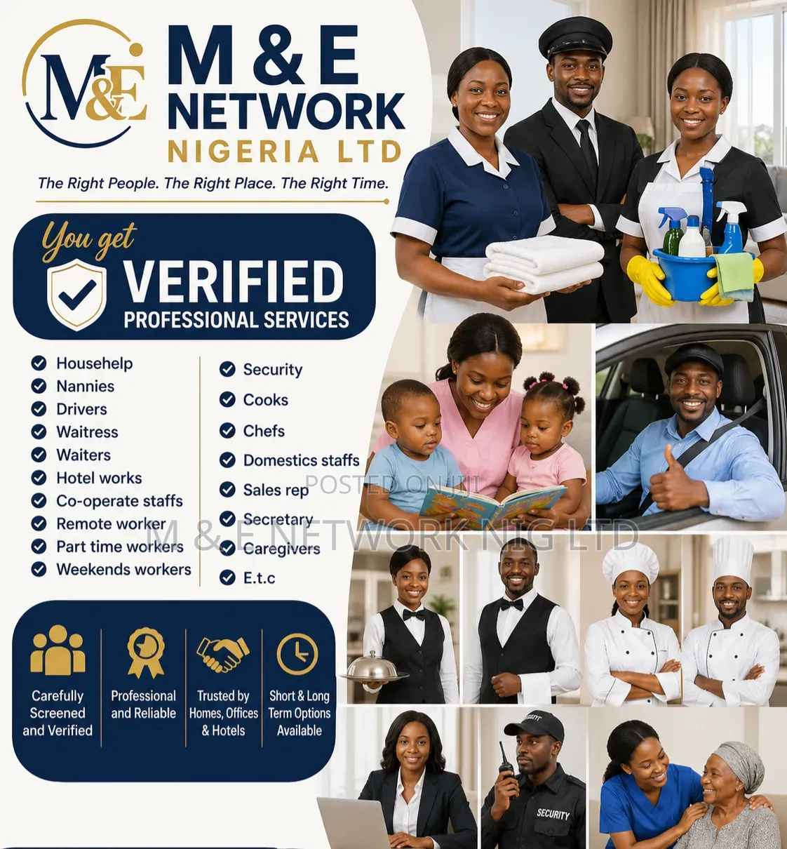 Domestic,Cooperate or Part Time Staff