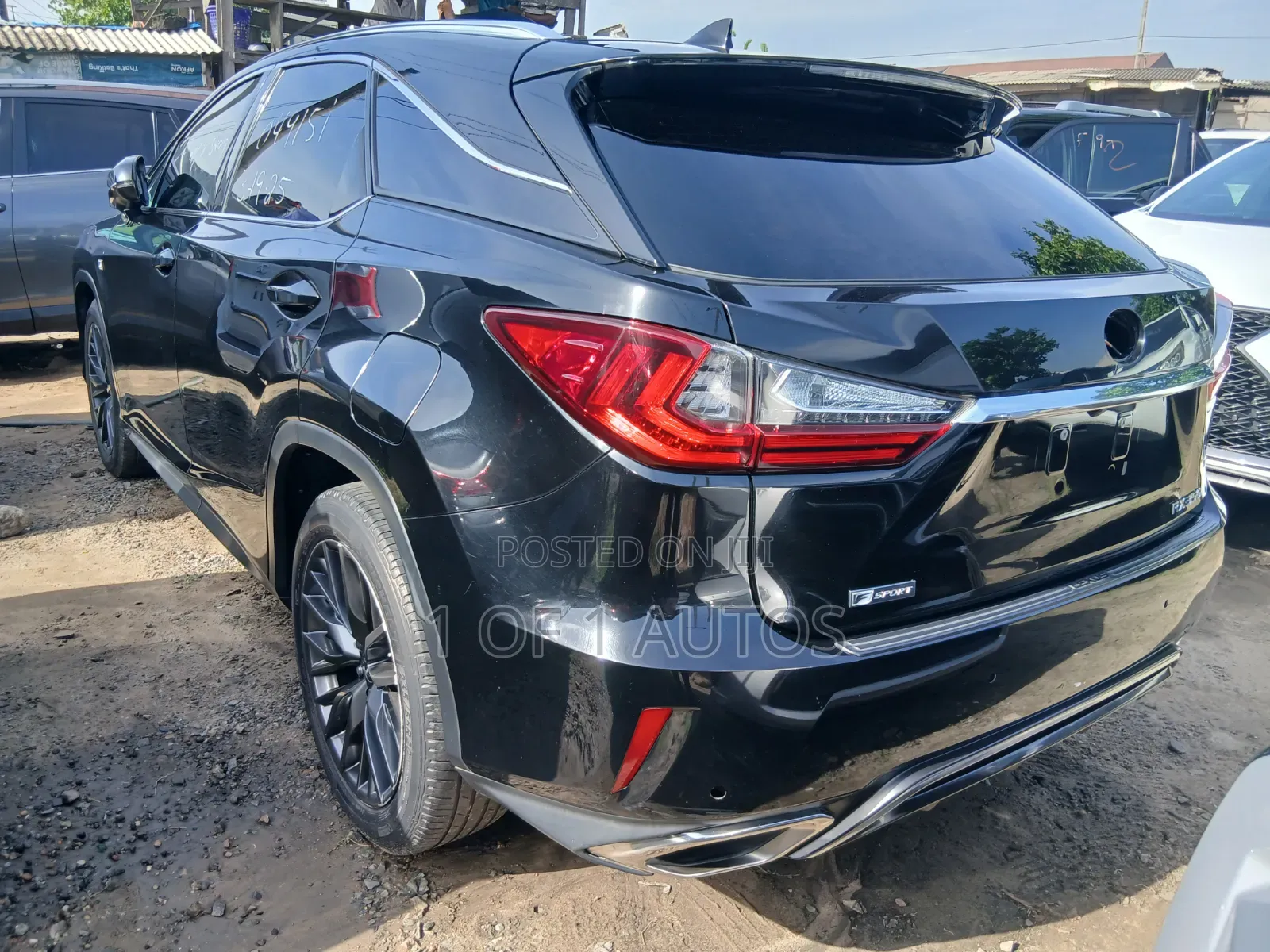 Lexus RX 350 F Sport AWD 2017 Black