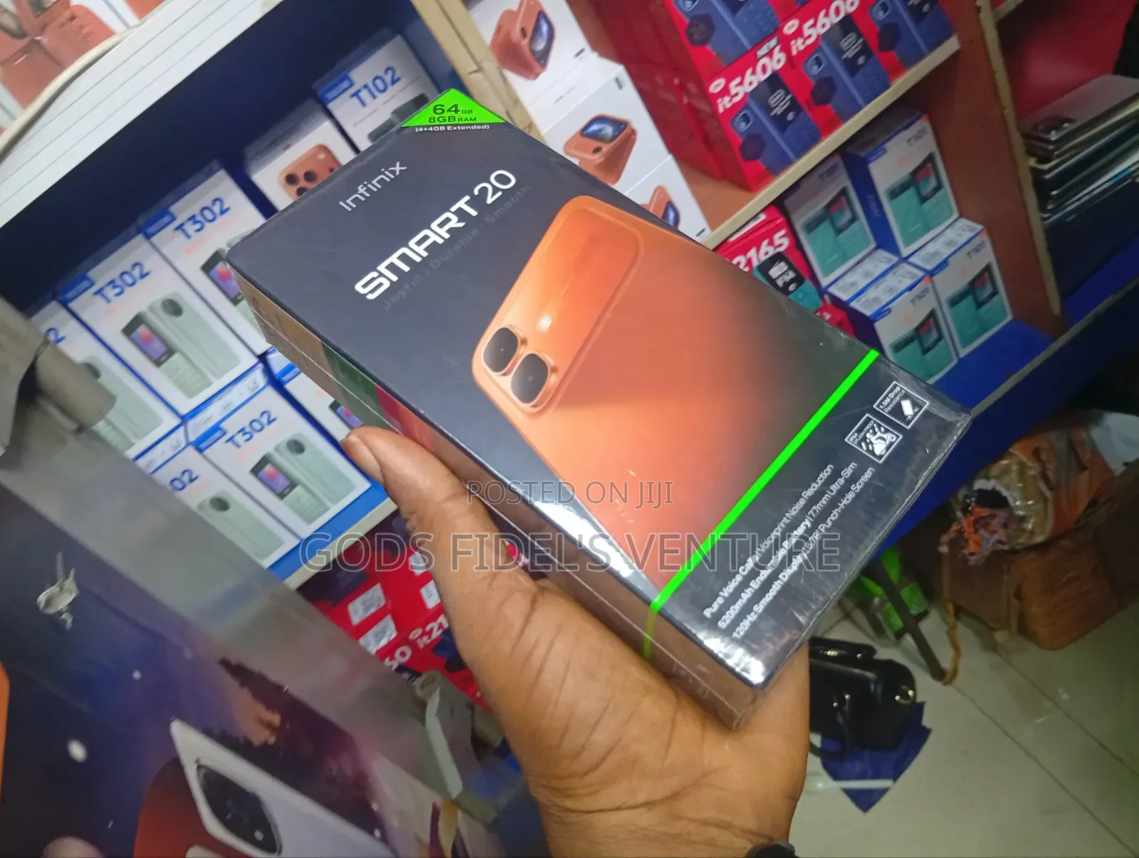 New Infinix Smart 16 GB Black