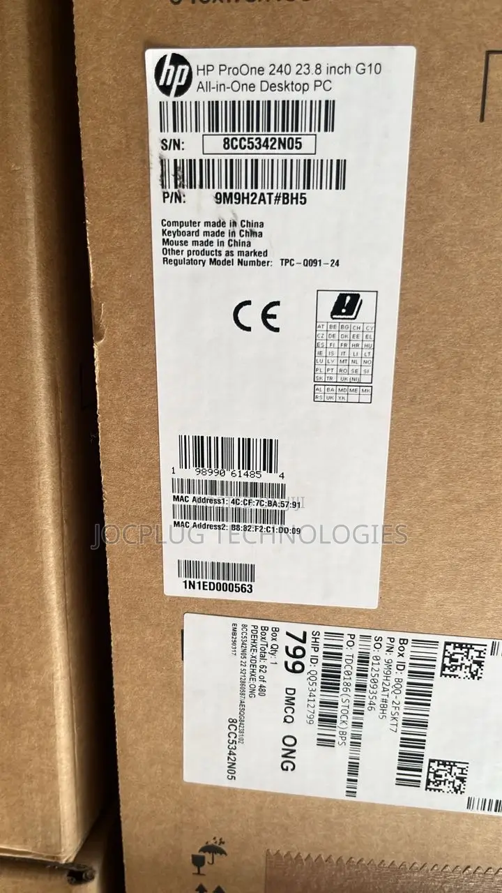 New Desktop Computer HP 290 G4 All-in-One 16GB Intel Core i5 SSD 512GB