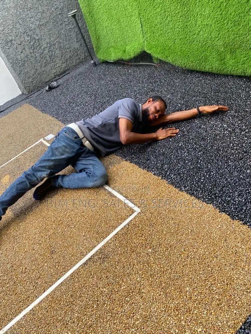 Brown and Black Concrete