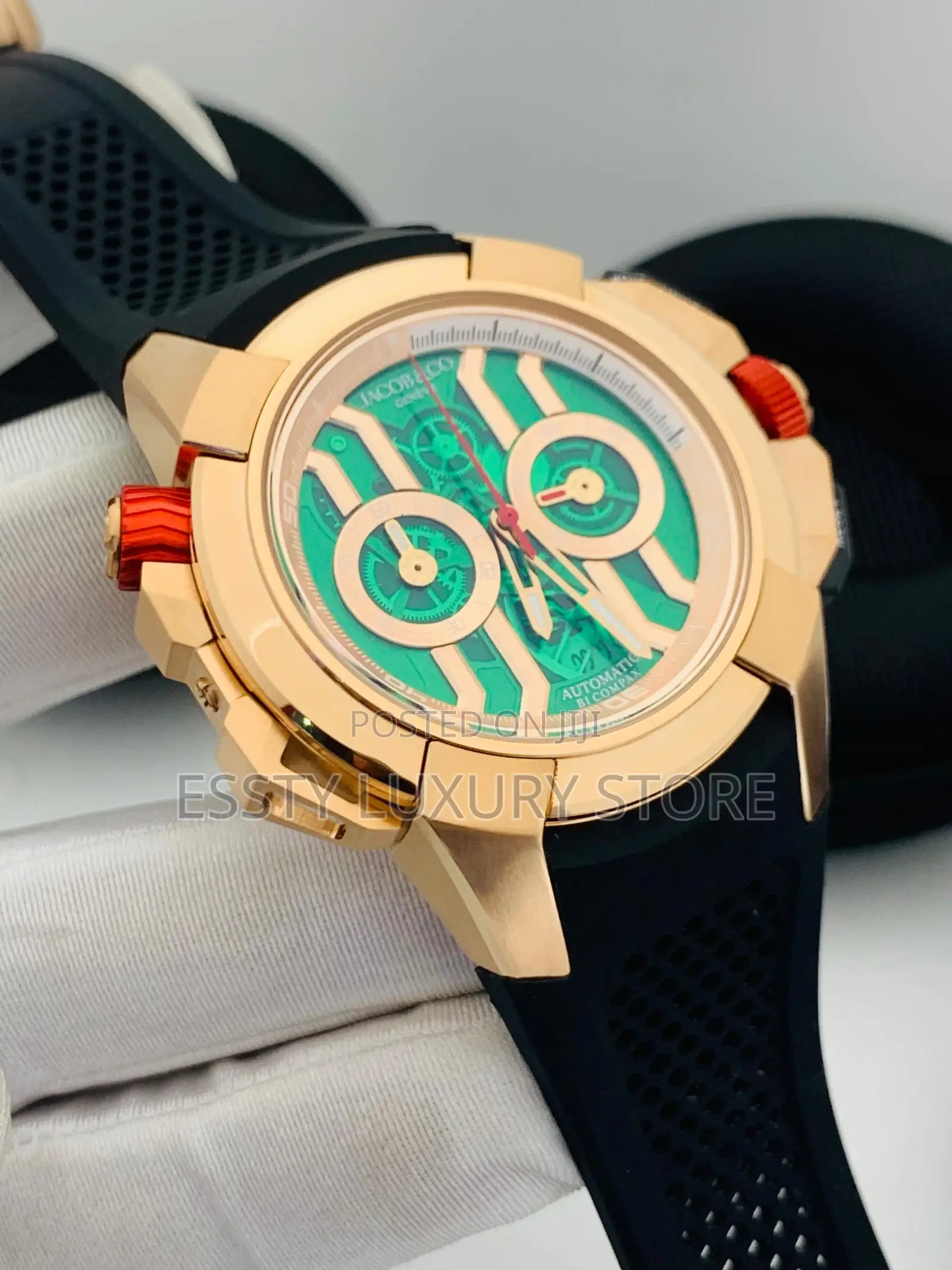 High Quality Luxury Jacob Co Rubber
