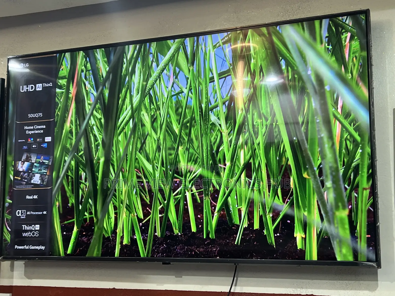 Lg 55” Uhd Smart Tv – Crisp, Smart, Stunning