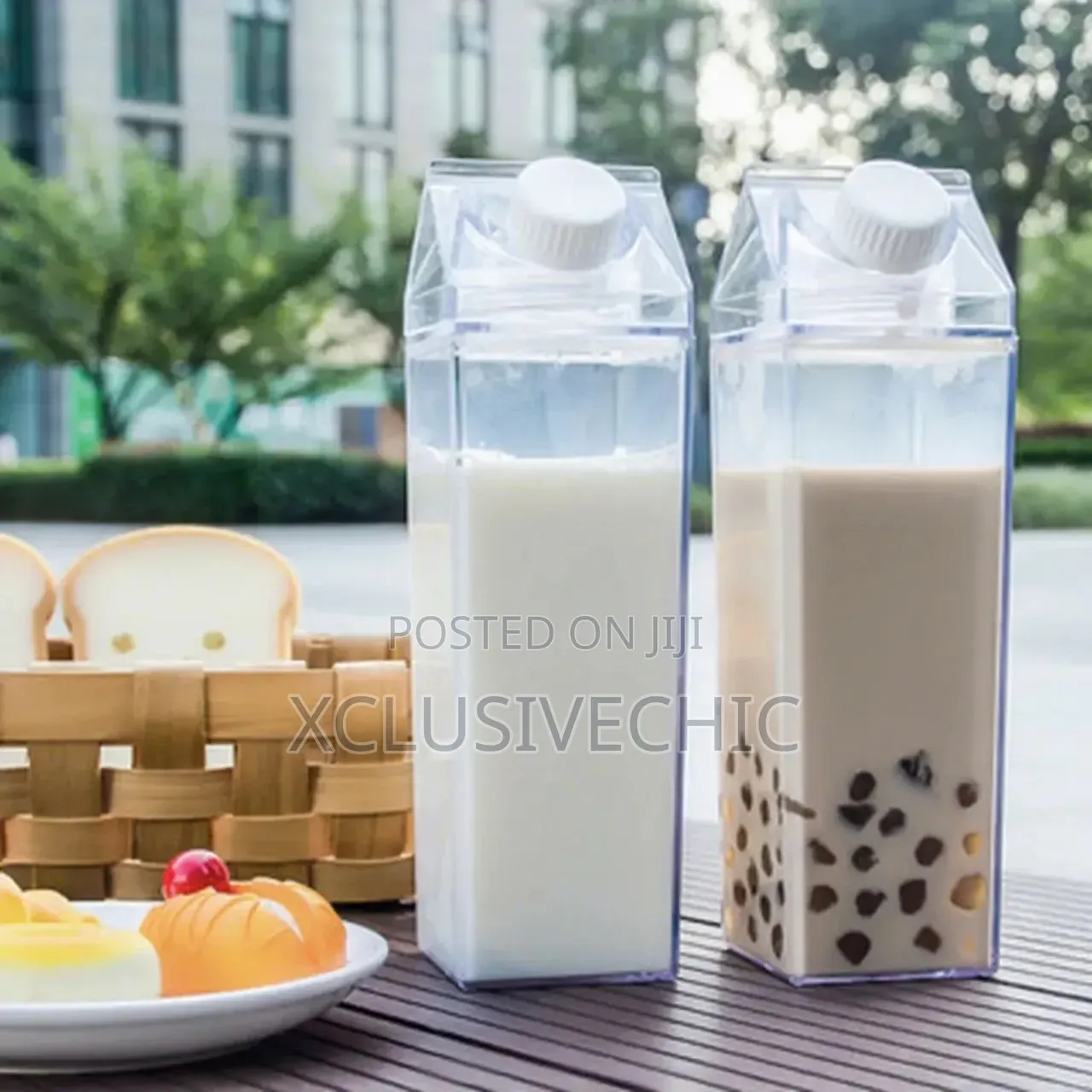 1000mls Acrylic Milk Bottle
