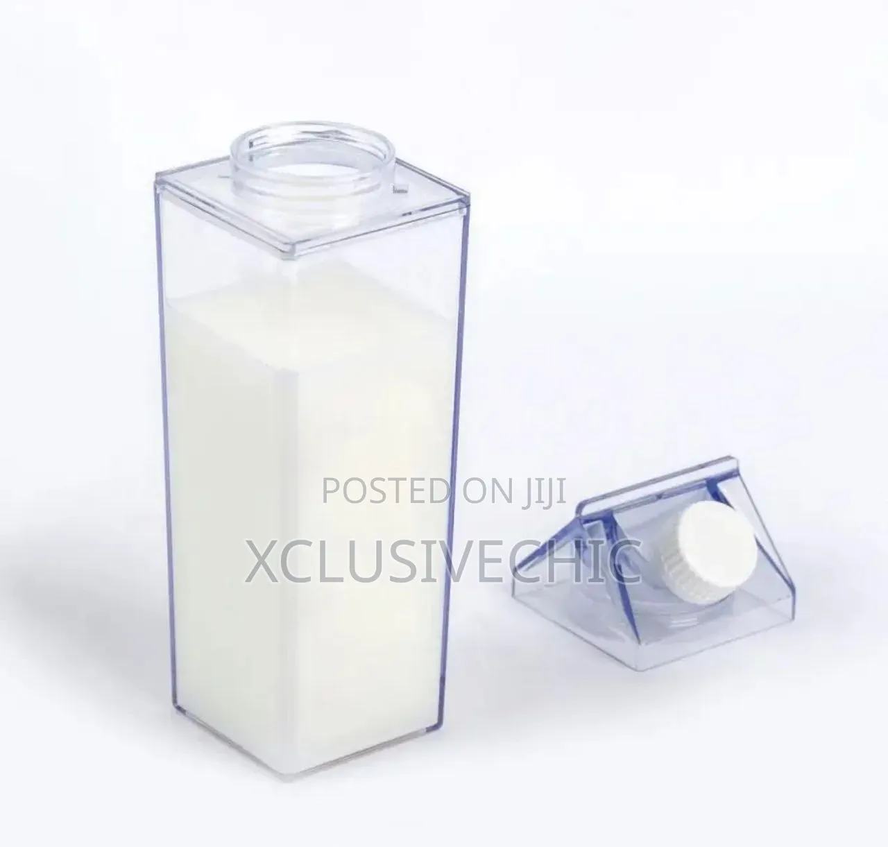 1000mls Acrylic Milk Bottle