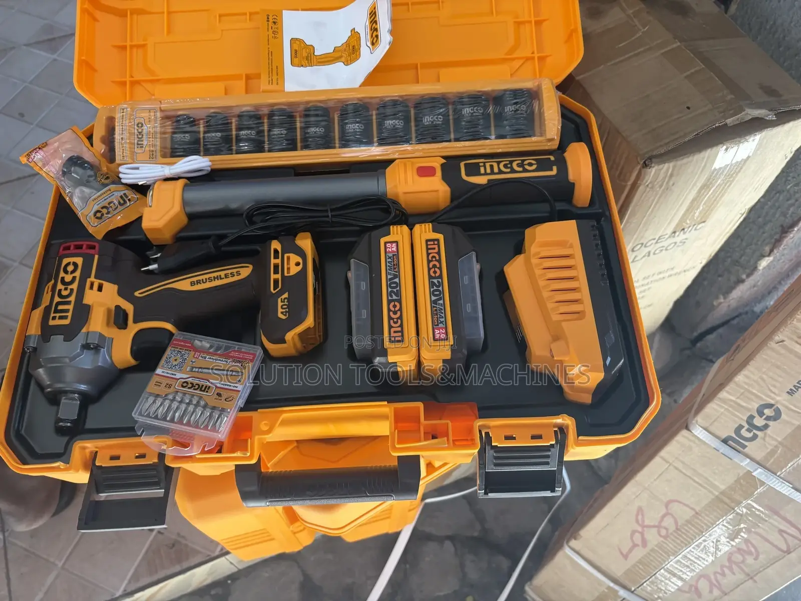 Cordless Battery Impact Wrench