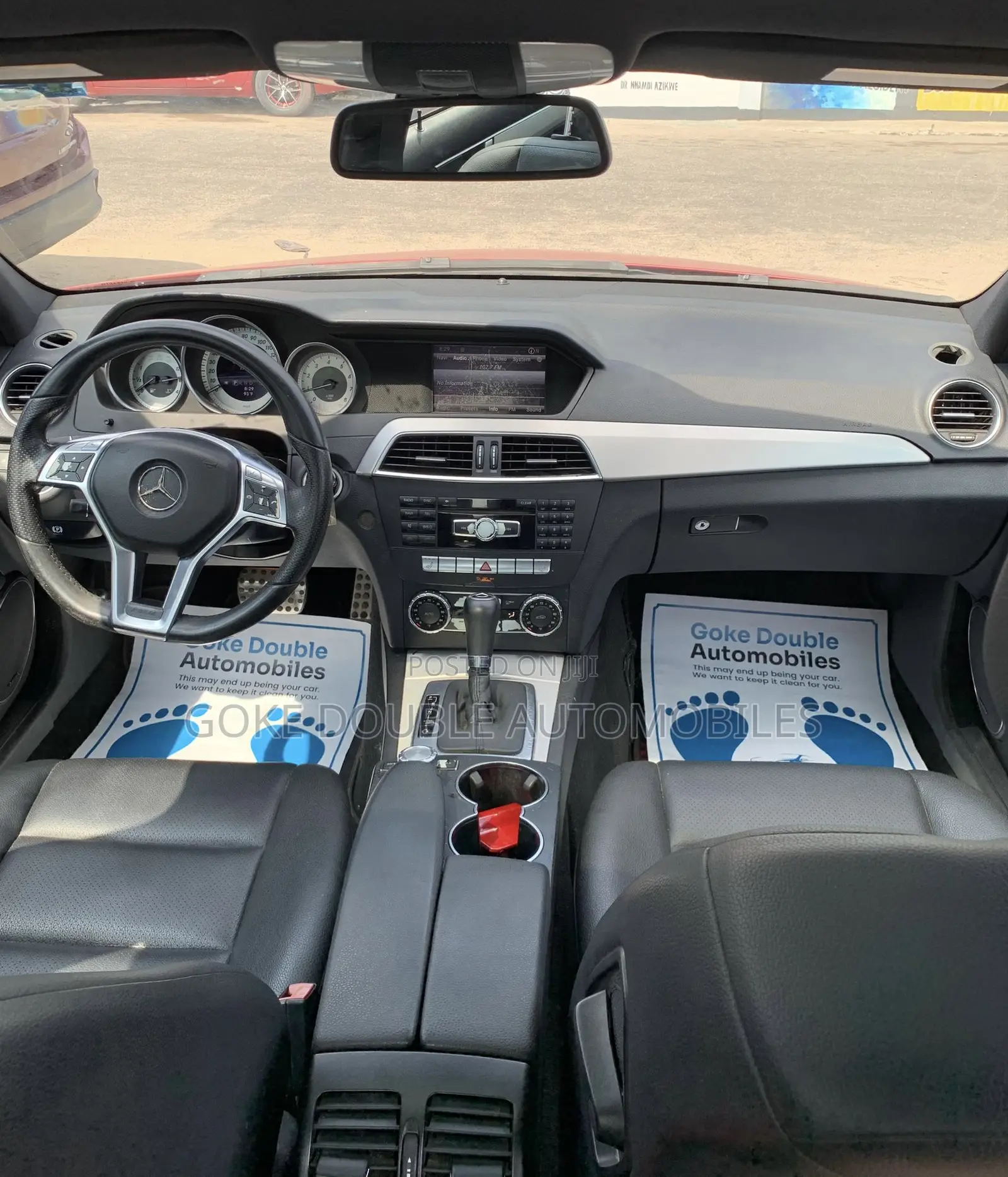 Mercedes-Benz C250 2013 Red