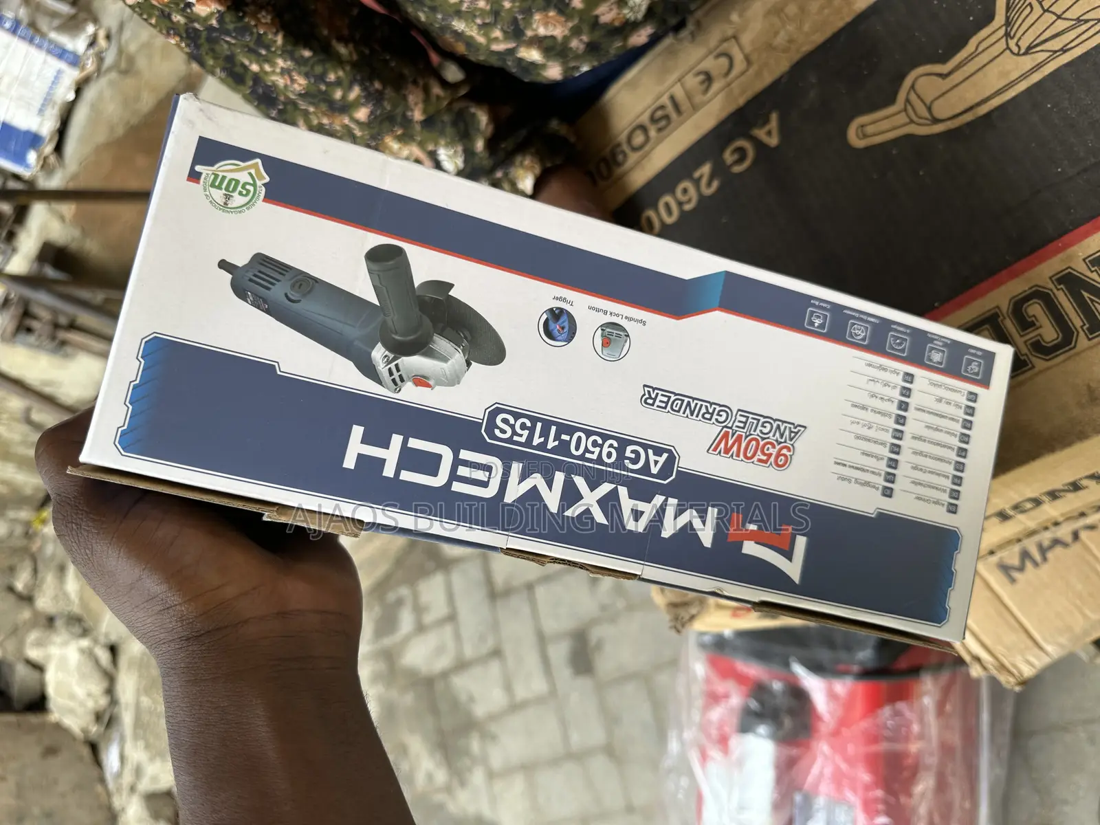 950w Angle Grinder 115s