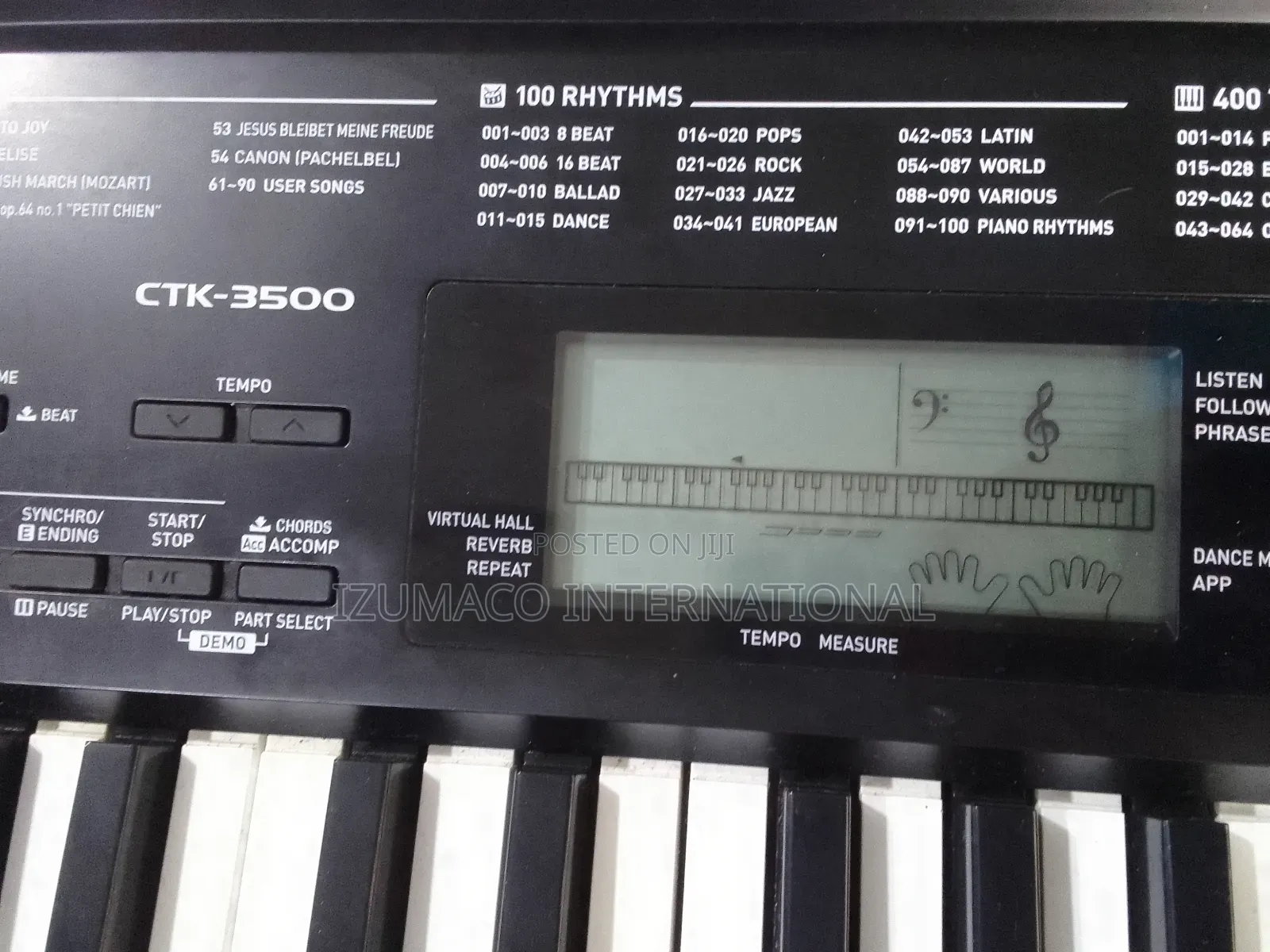 Casio CTK-3500 Keyboard With Pitch Bend | Uk Used