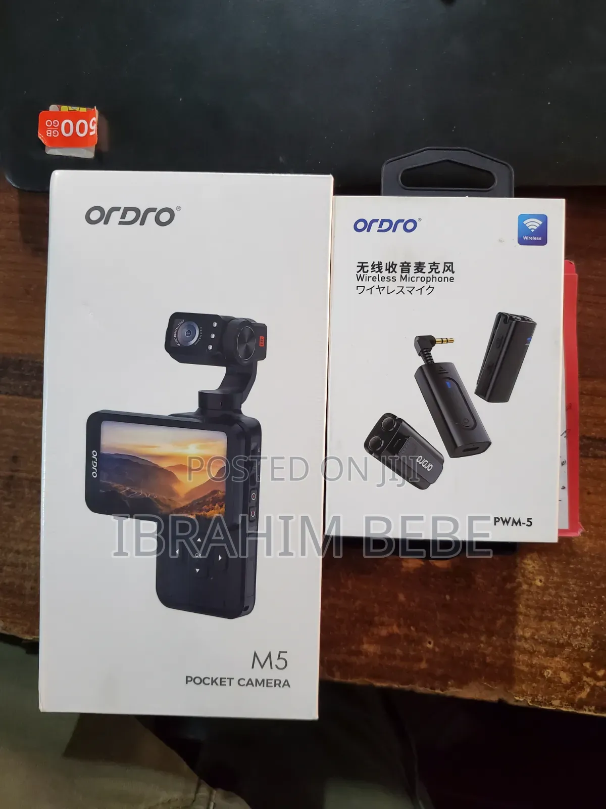 Ordro M5 3 Axis Mechanical Gimbal Pocket Camera