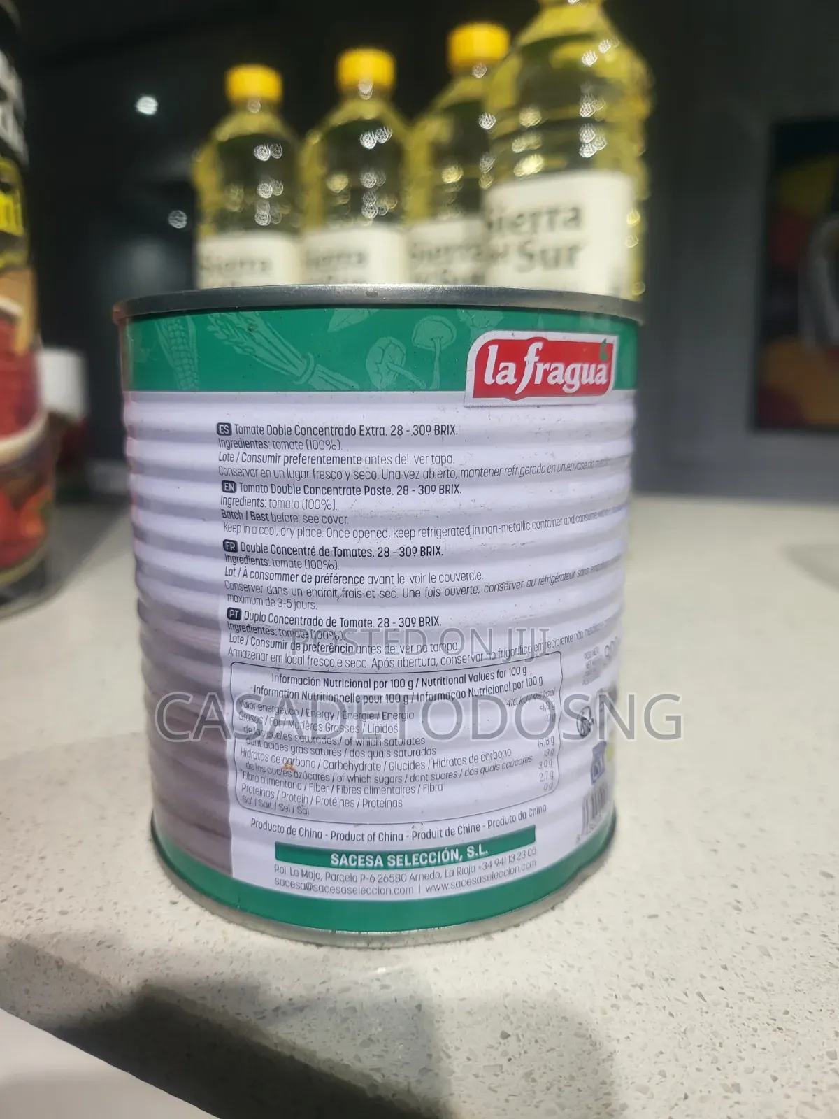 La Fragua Double Concentrated Tomato Paste 1kg