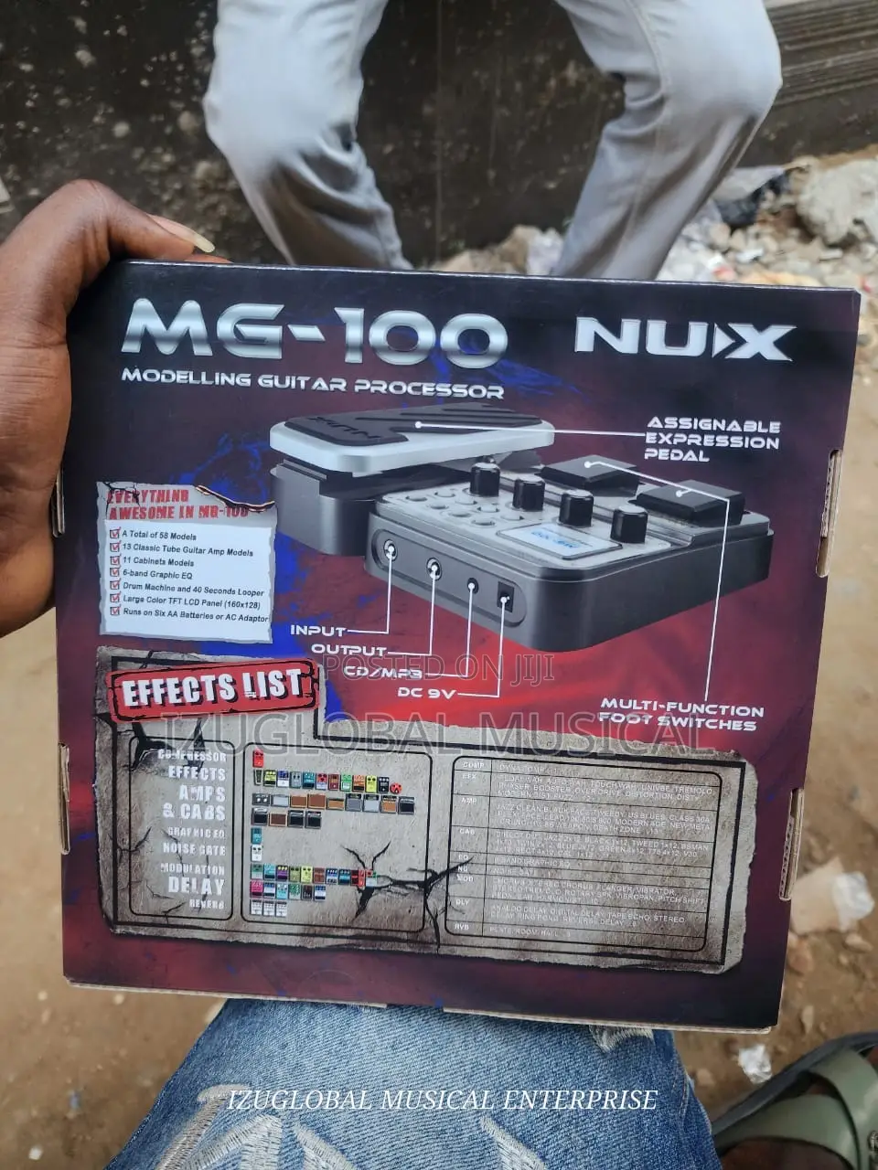 Nux Mg-100 Guitar Effect Pedal