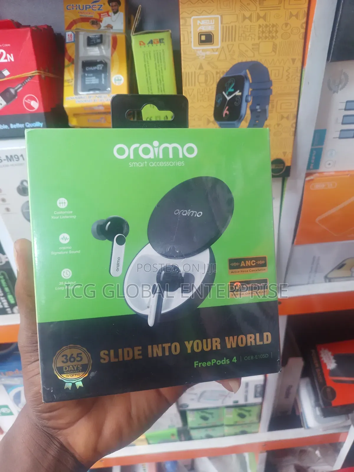 Oraimo Freepod 4 Active Noise Cancellation Earbud