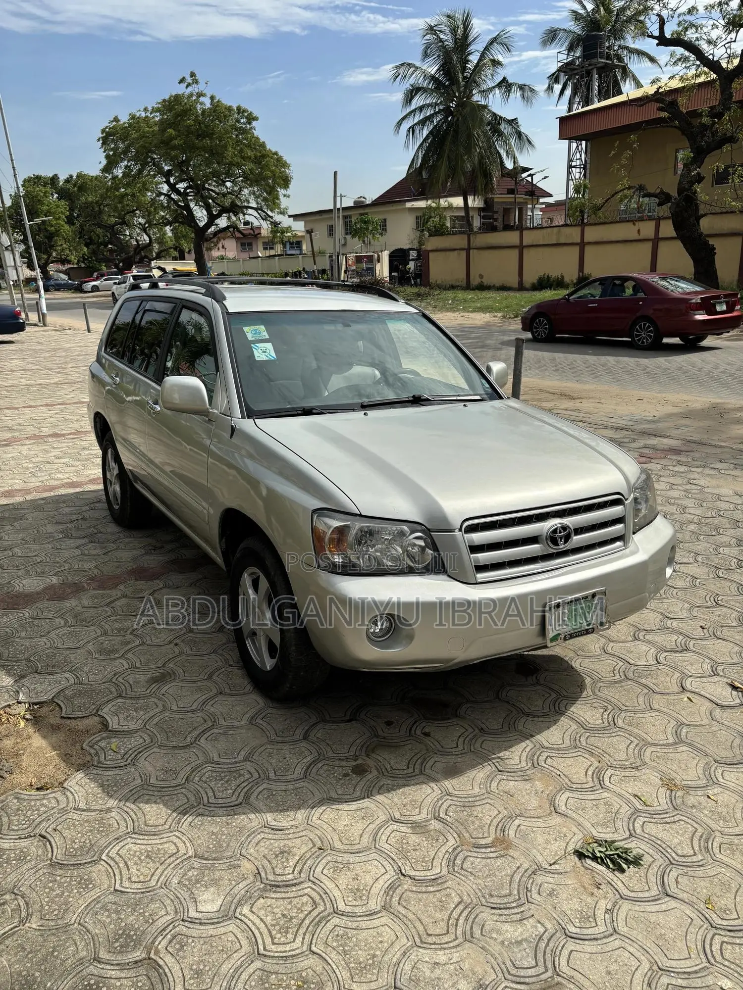 Toyota Highlander V6 2005 Silver