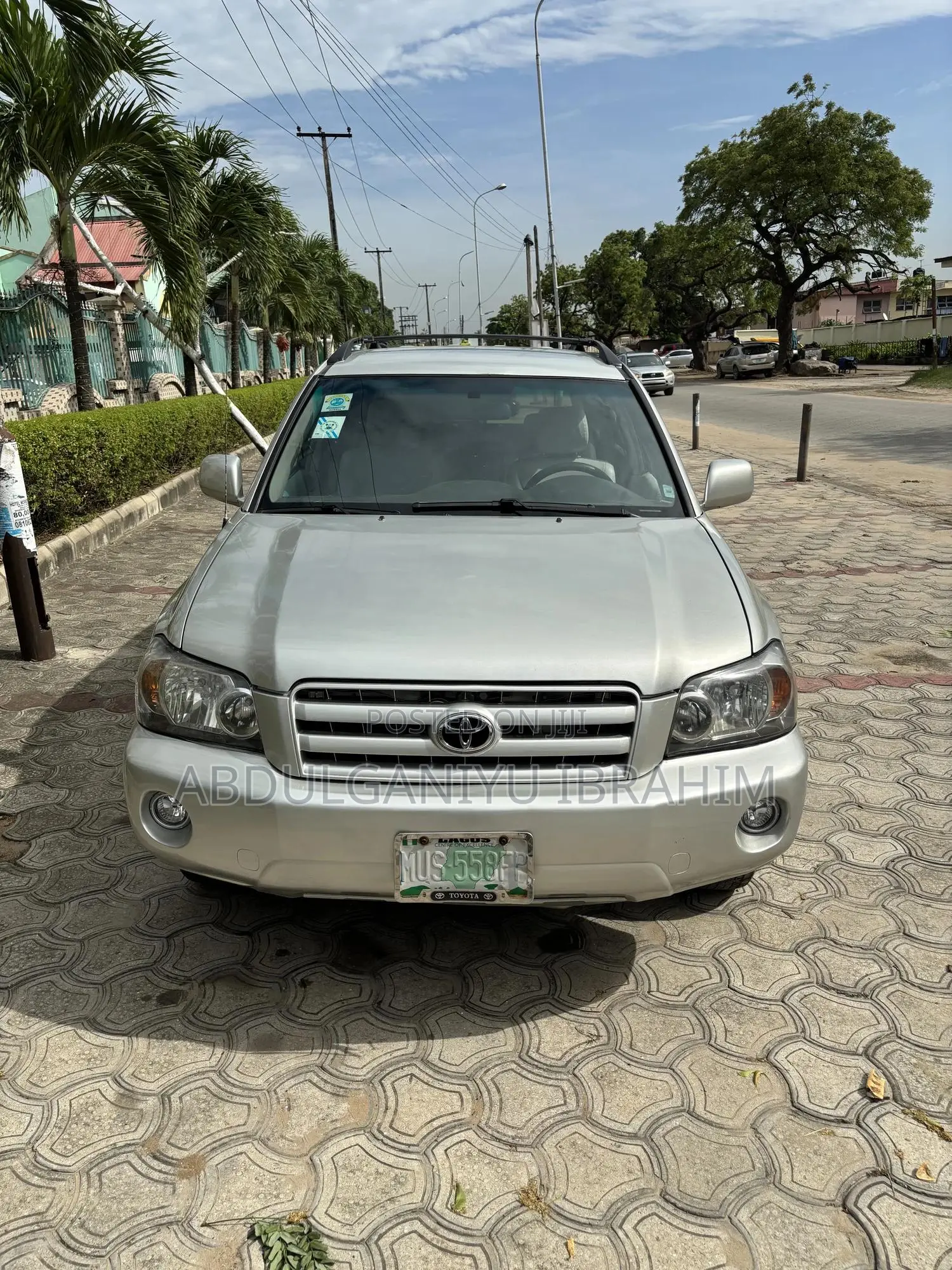 Toyota Highlander V6 2005 Silver