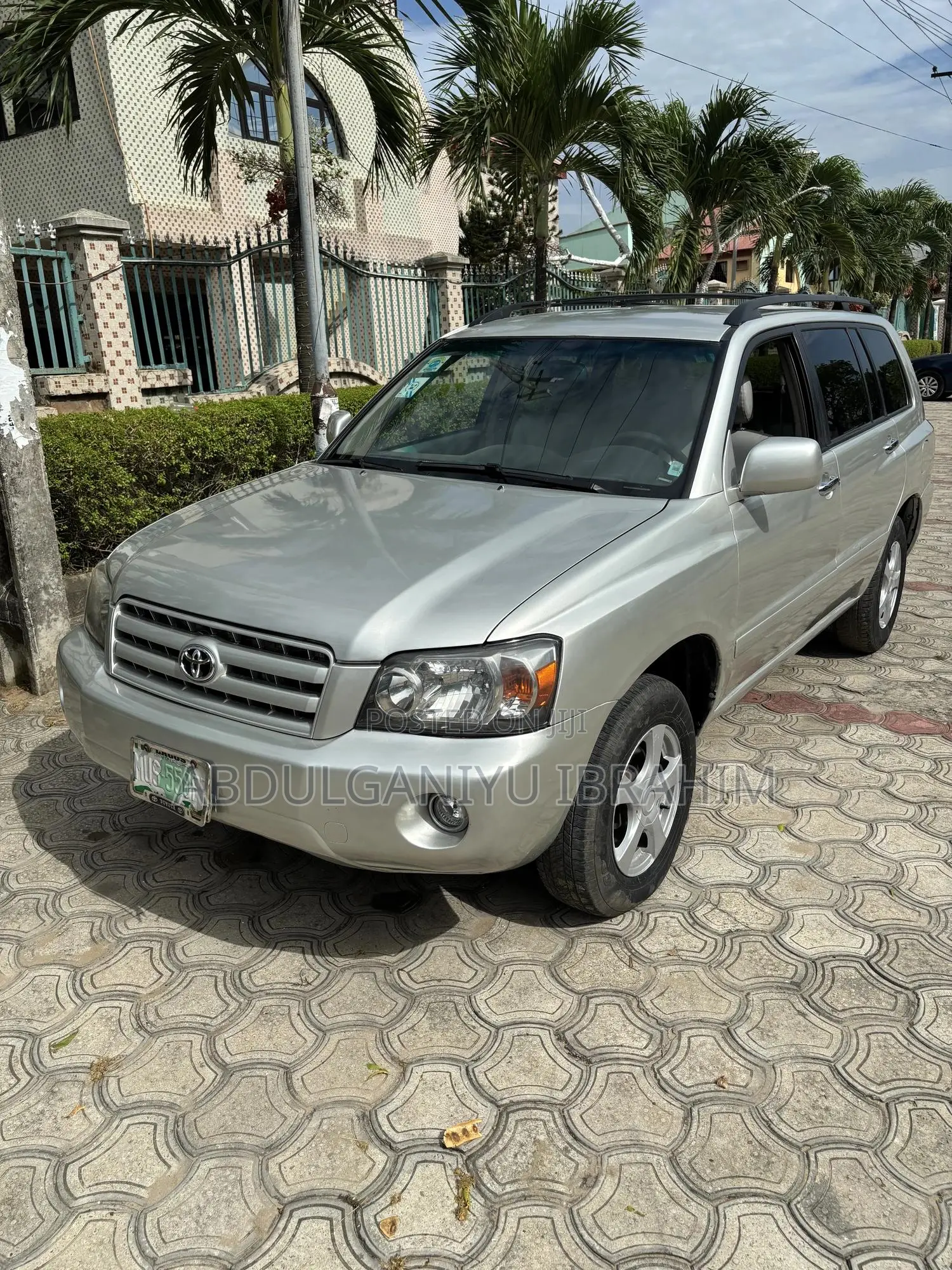 Toyota Highlander V6 2005 Silver