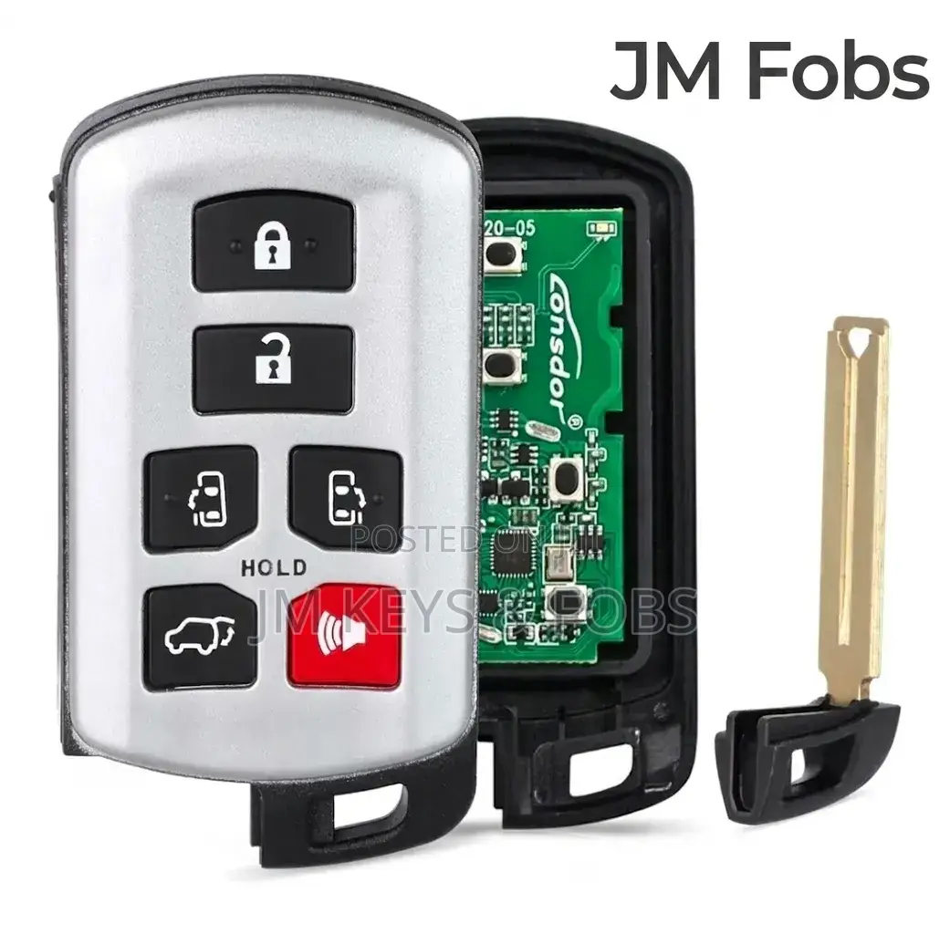 Smart Keyless Fob Transmitter for Toyota Sienna