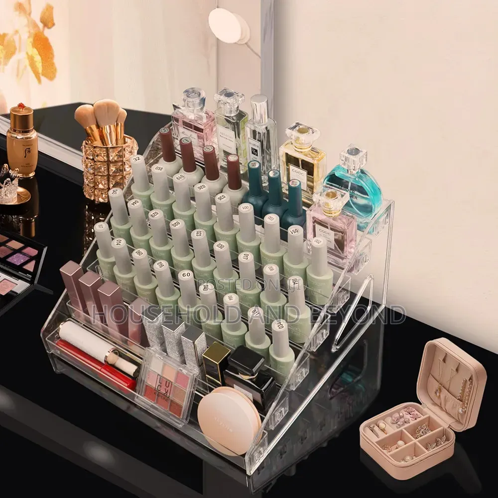 7 Layer Acrylic Cosmetic Organizer Cosmetic Tack