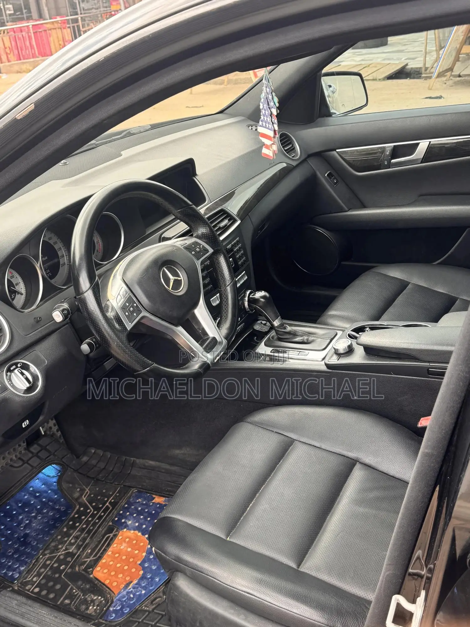 Mercedes-Benz C300 Luxury 4Matic Sedan AWD (3.5L 6cyl 7A) 2013 Black
