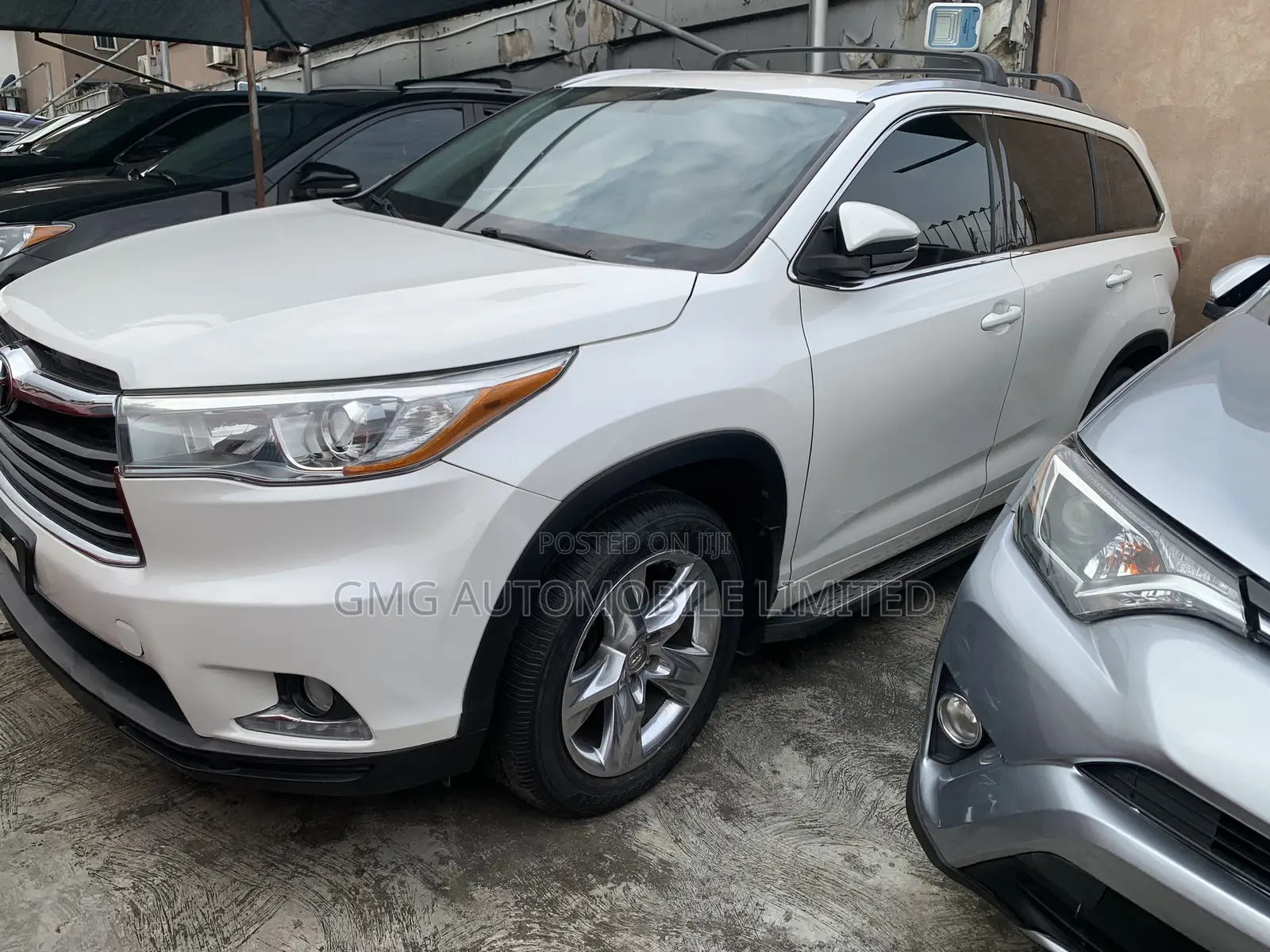 Toyota Highlander Limited 4dr SUV (3.5L 6cyl 6A) 2015 White
