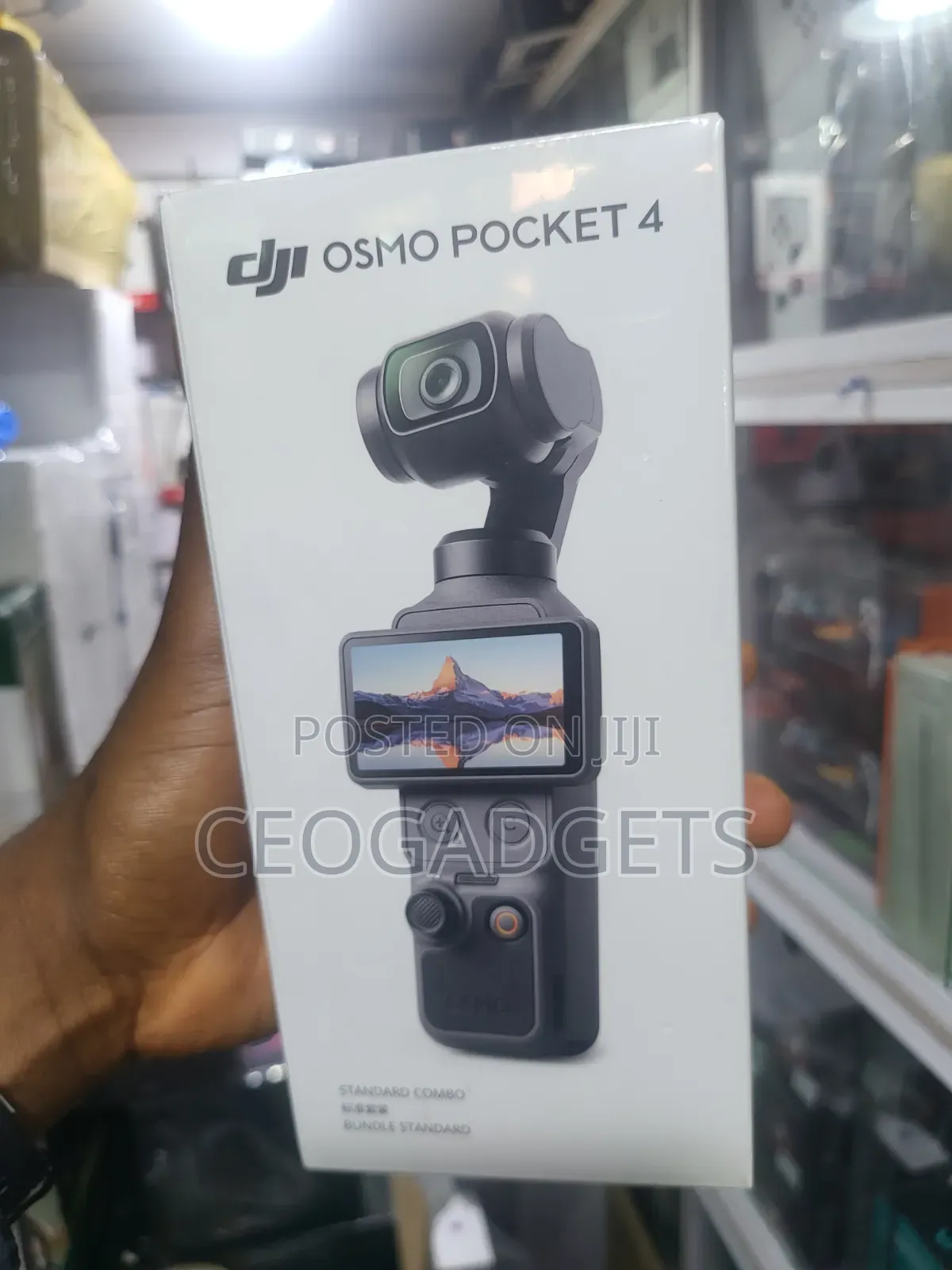 Dji Osmo Pocket 4 Handheld Gimbal Camera