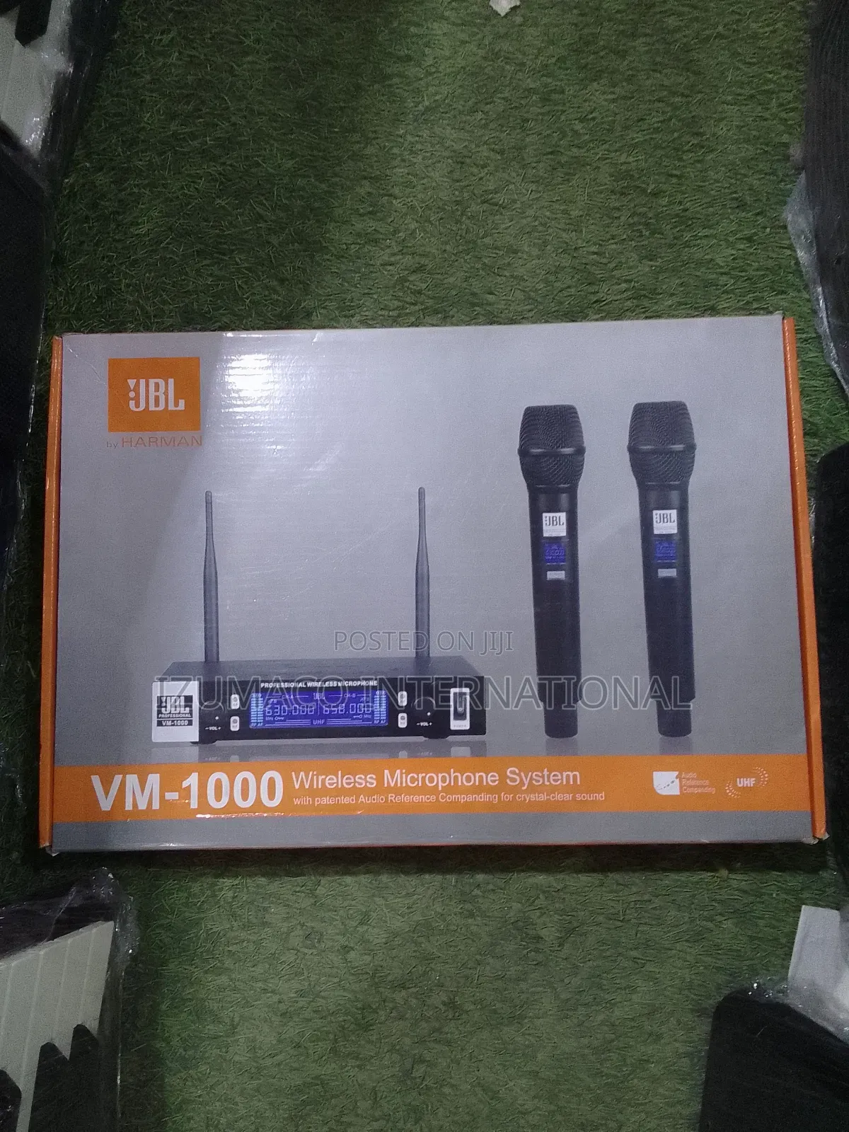 JBL Vm-1000 Wireless Microphone System – Clear Sound Performance
