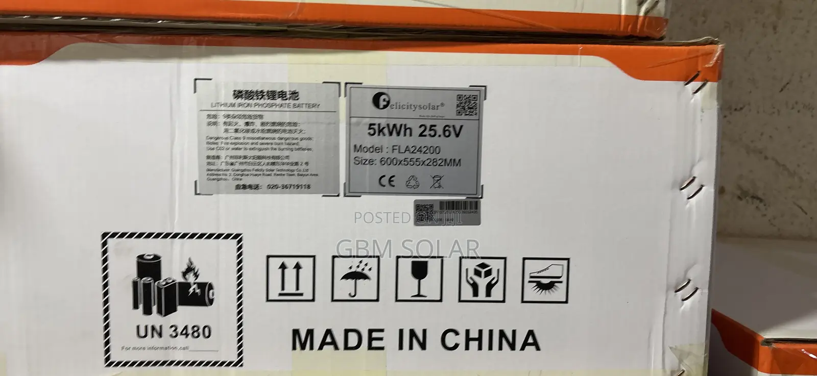 5kwh 24v 200ah Felecity Solar