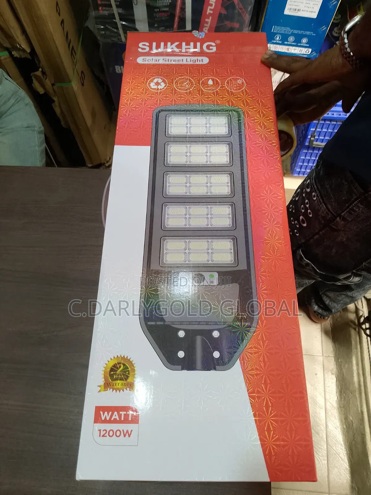 1200w Sukhig Solar Street Light