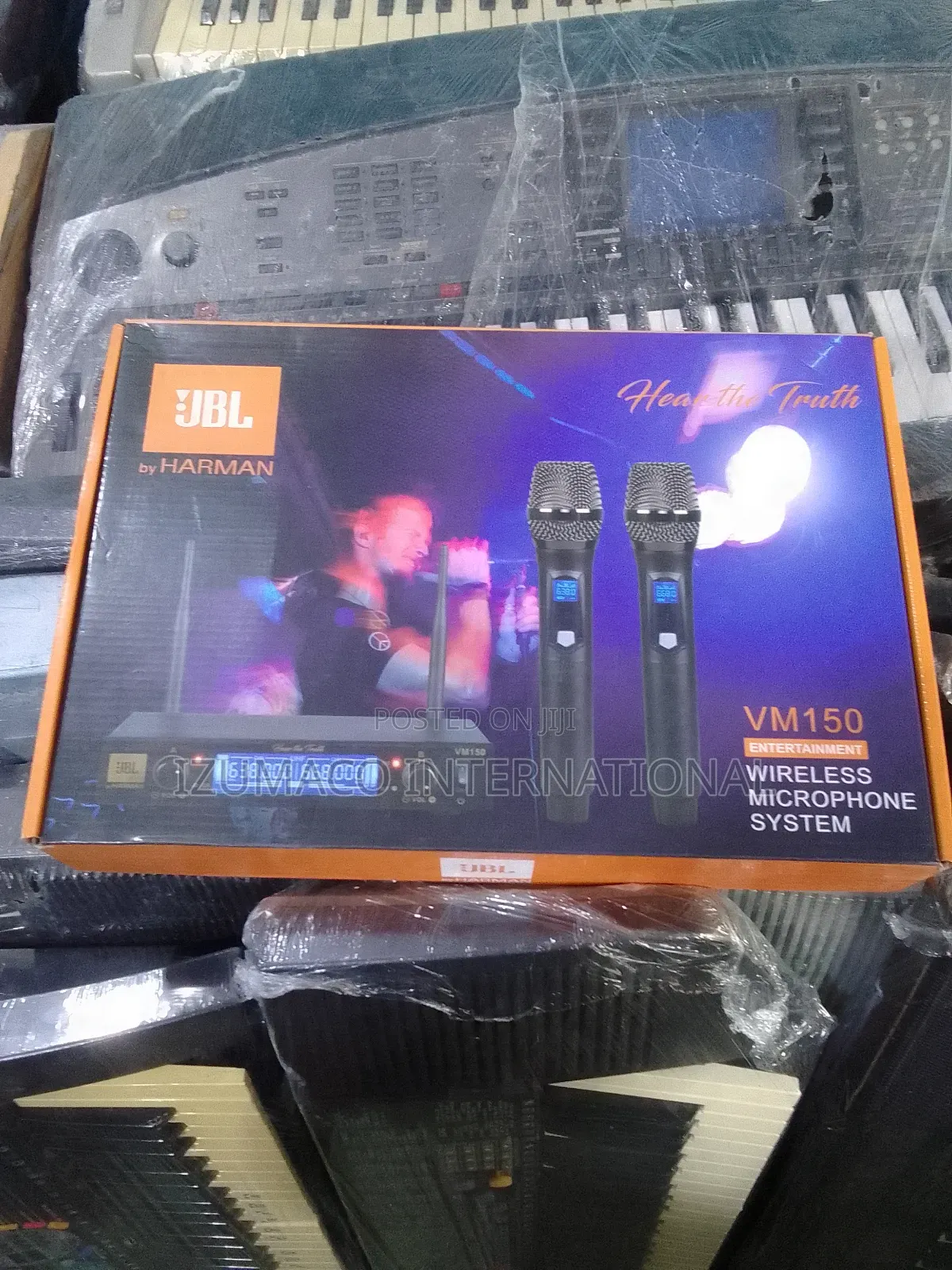 JBL Vm-150 Wireless Microphone System – Brand New | Pro Sound Quality