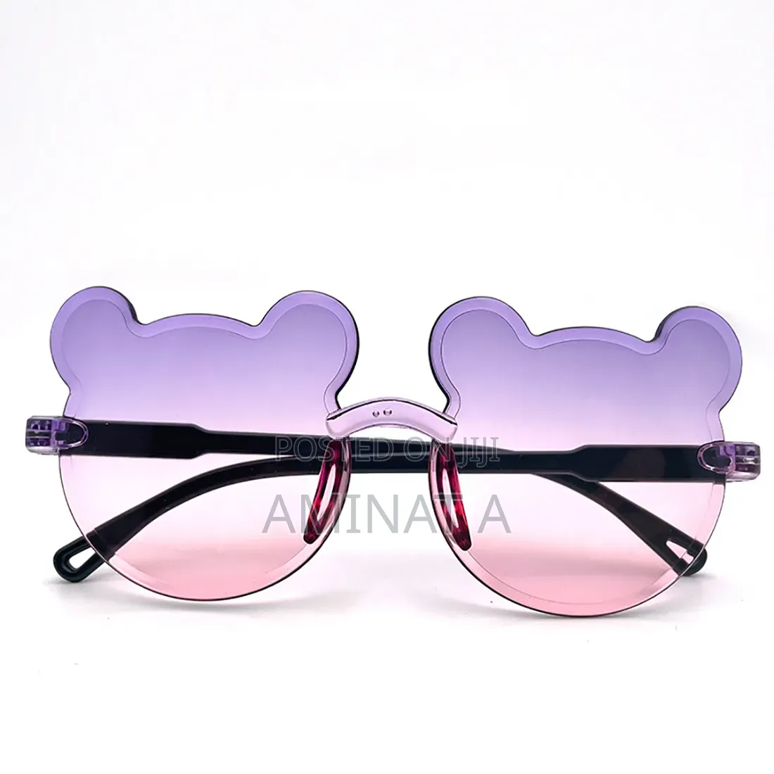 New Trendy Unisex Kids Sunglasses(Purple)