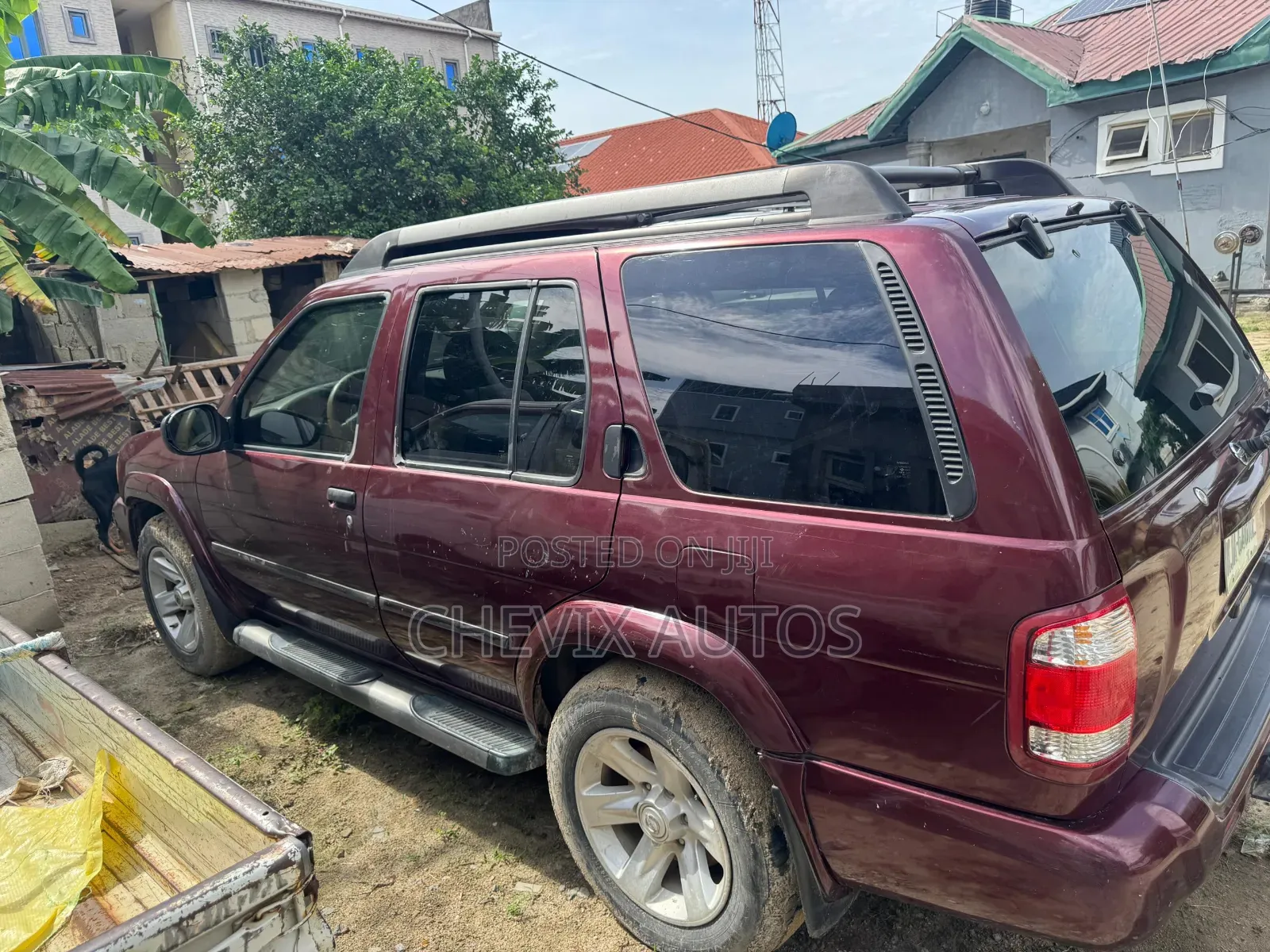 Nissan Pathfinder SE AWD SUV (3.5L 6cyl 5M) 2002 Burgundy