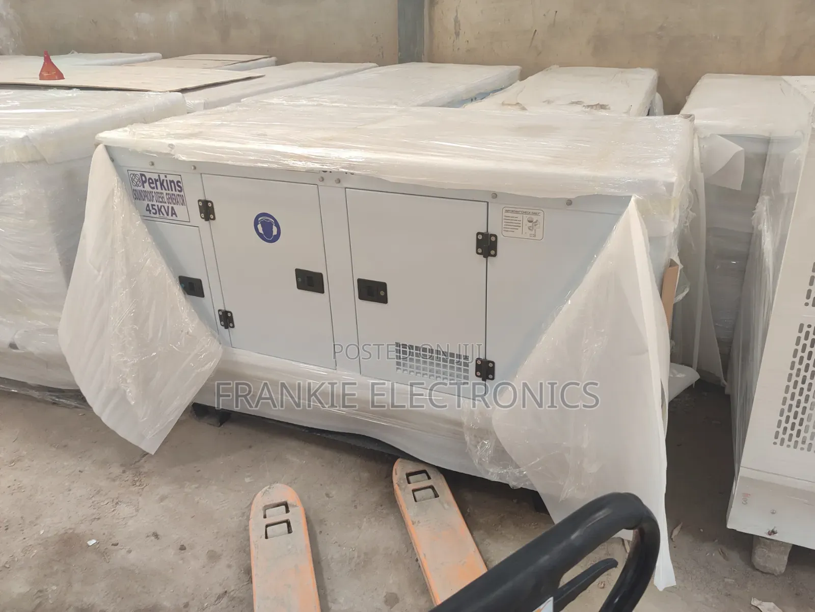 Original Perkins 45kva Generator – High Power Output