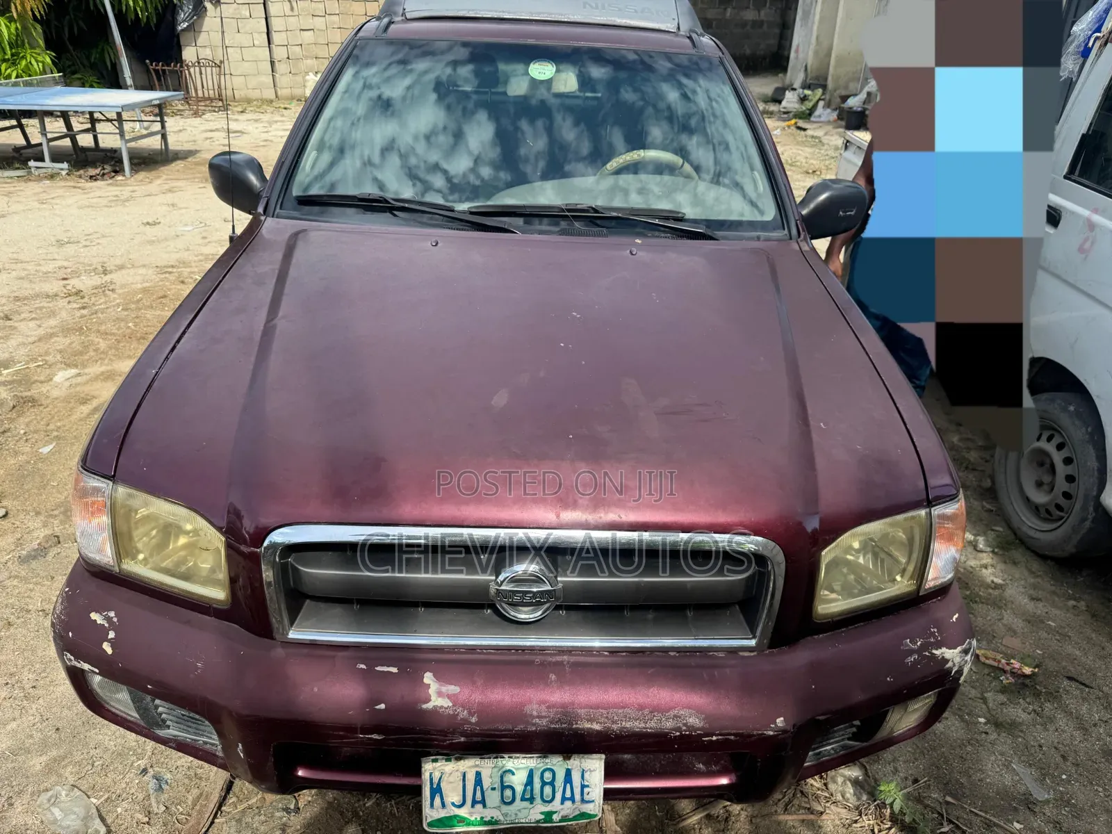 Nissan Pathfinder SE AWD SUV (3.5L 6cyl 5M) 2002 Burgundy