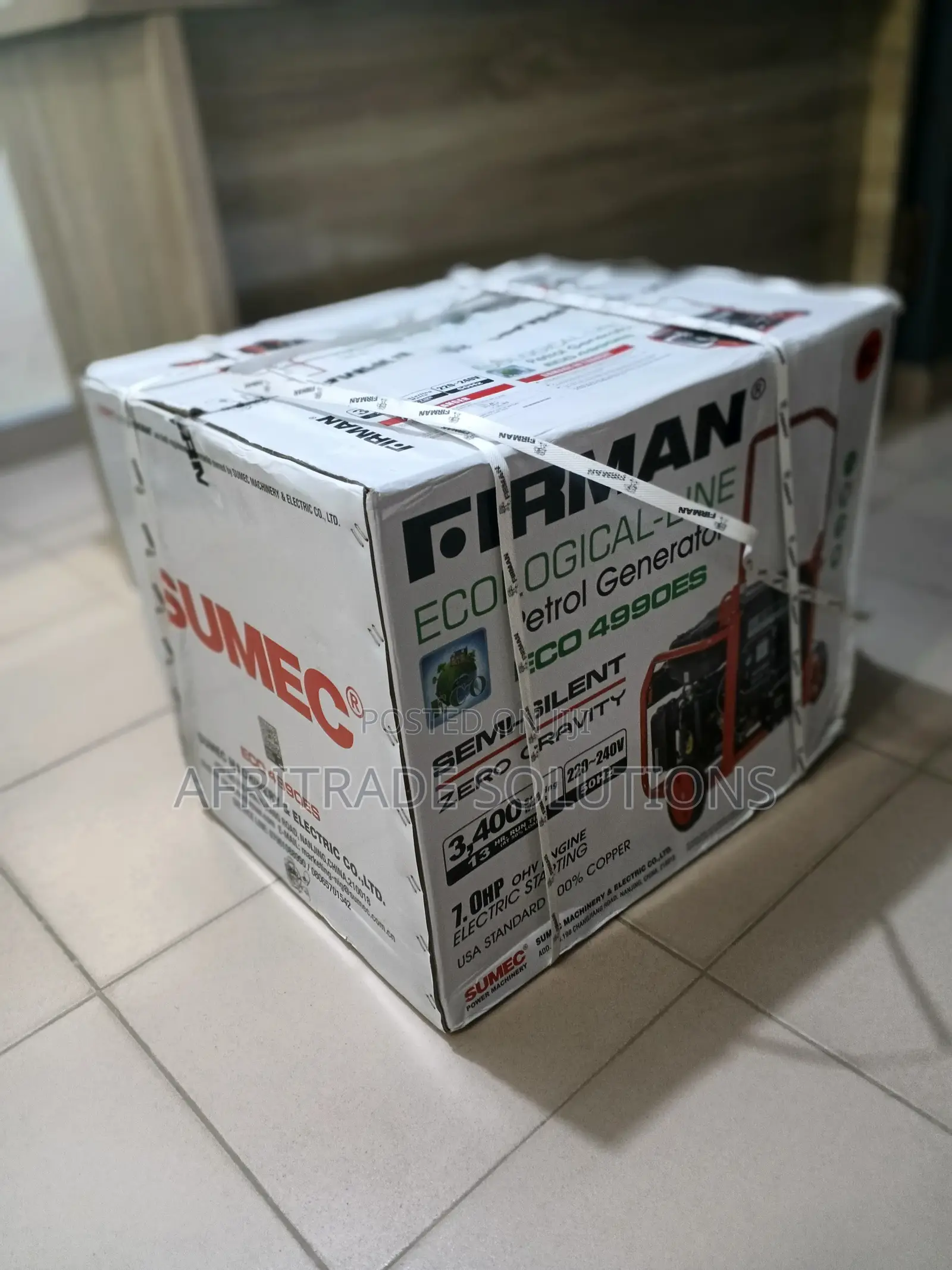 Firman 3400w Eco 4900es Generator for Small Business