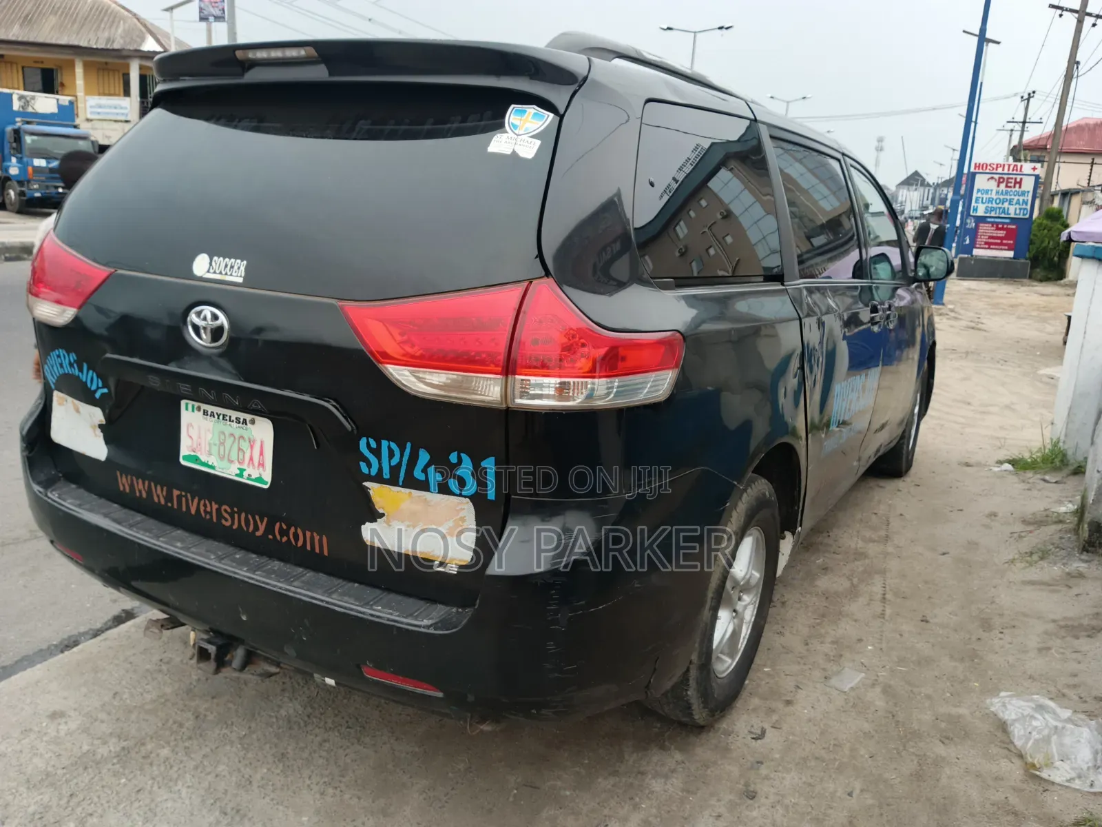 Toyota Sienna XLE 8 Passenger 2012 Black