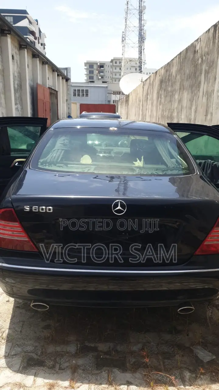 Mercedes-Benz S-Class S 600 L (V220) 2005 Black