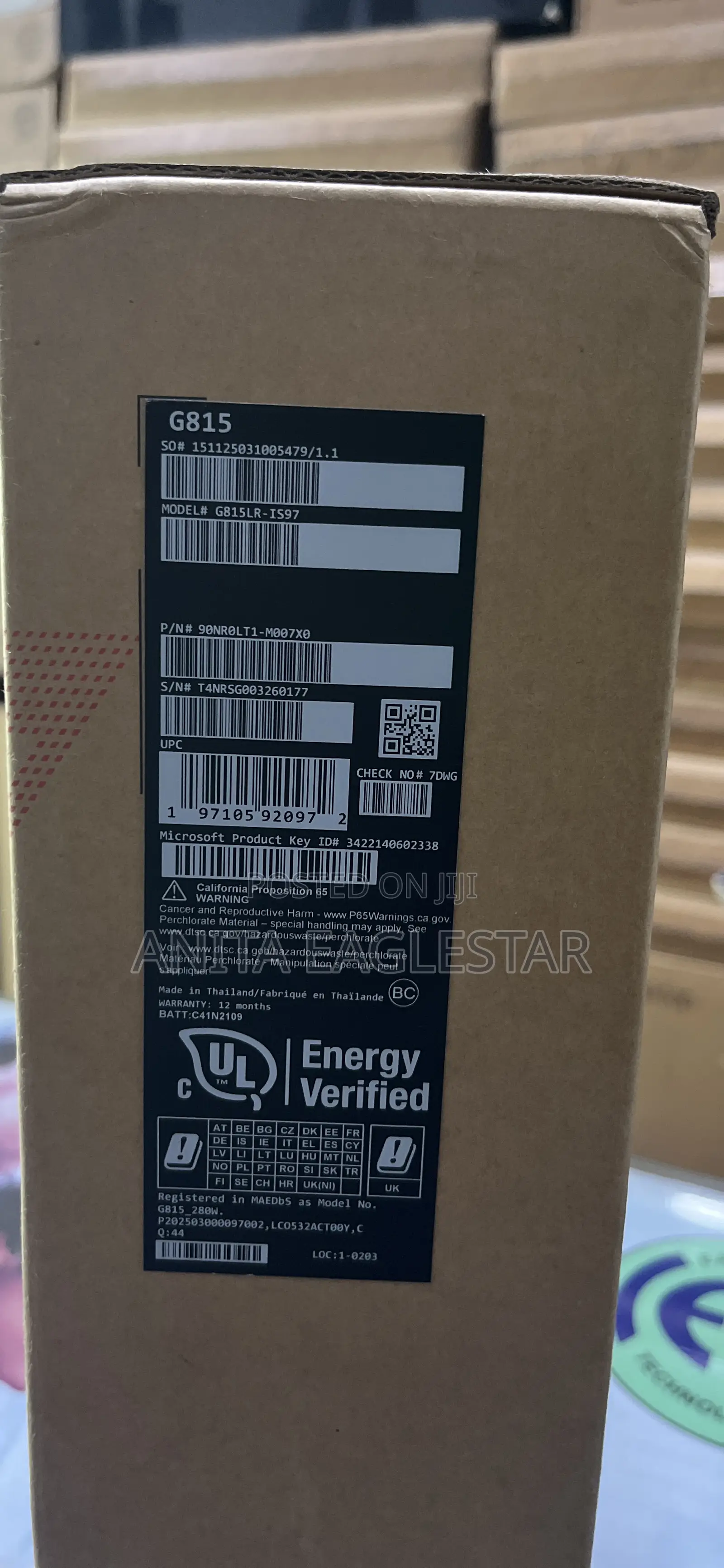 New Laptop Asus ROG Strix G15 32GB Intel Core Ultra 9 SSD 2T