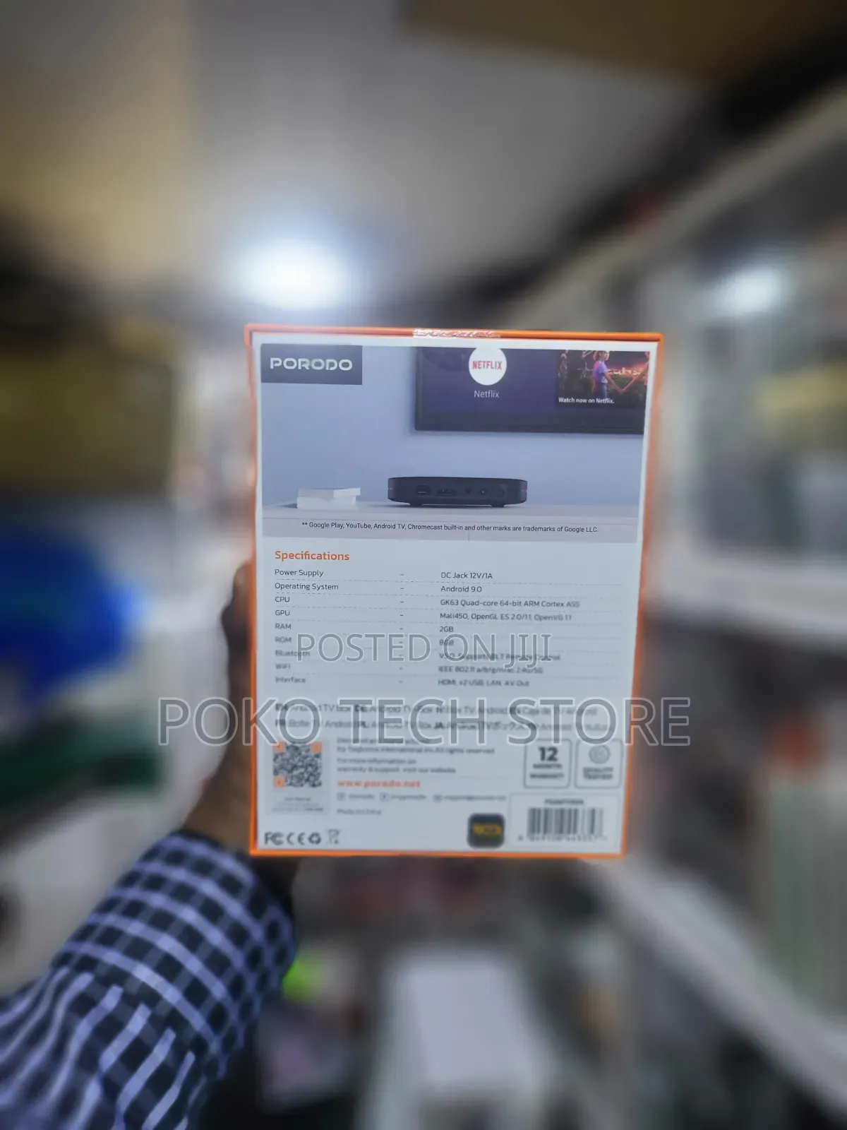 Porodo Echobox Android Tv Box