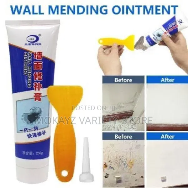 Universal Wall Mending Ointment/Paste Set (Paste+Hose+Spatula)