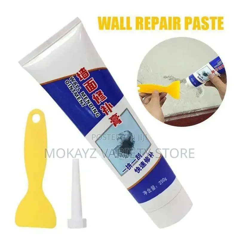 Universal Wall Mending Ointment/Paste Set (Paste+Hose+Spatula)