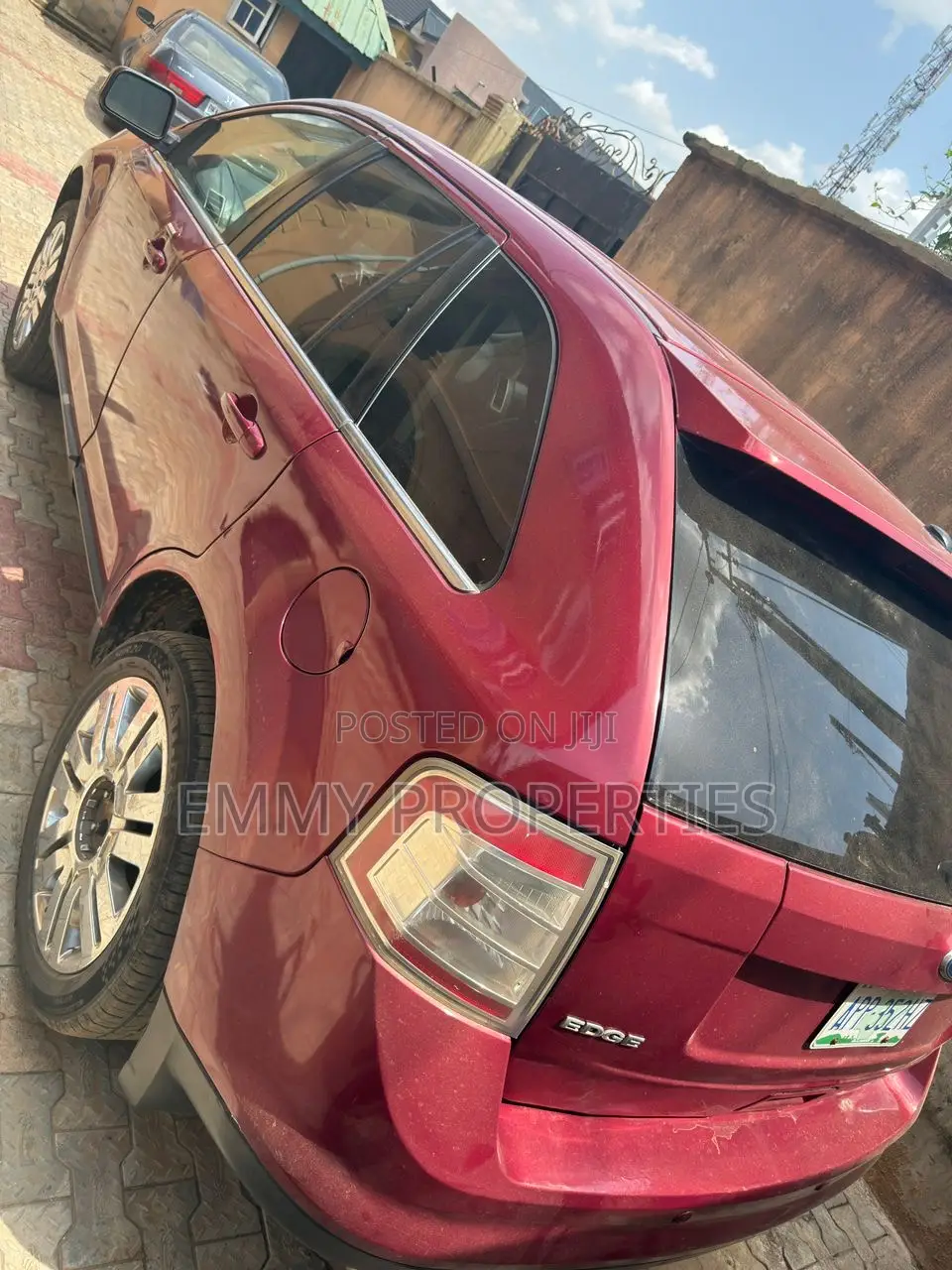 Ford Edge 2010 Maroon