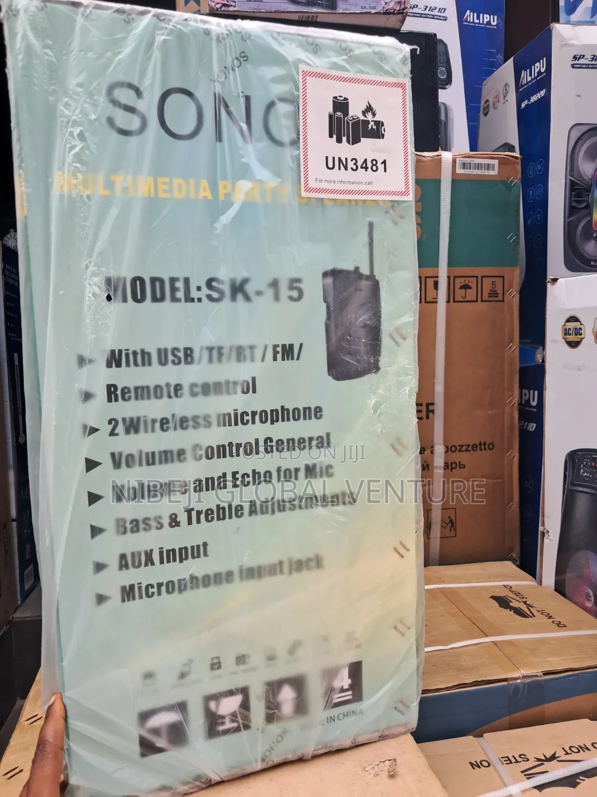 Sonok 15 Inches Speaker Sk-15
