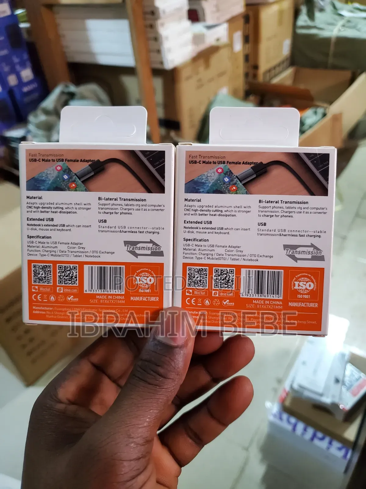 Ldnio Usb-C Male to Usb Male Adapter Lc140